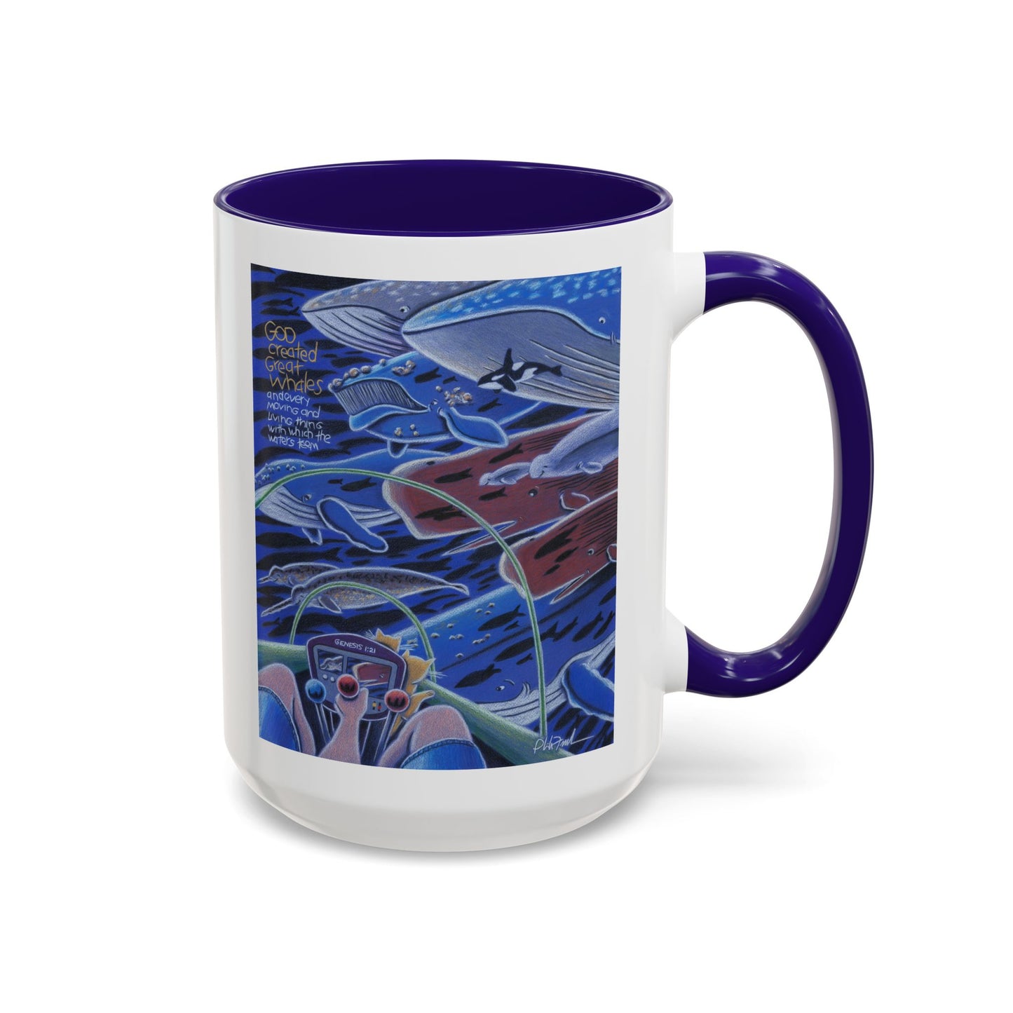 Great Whales Mug