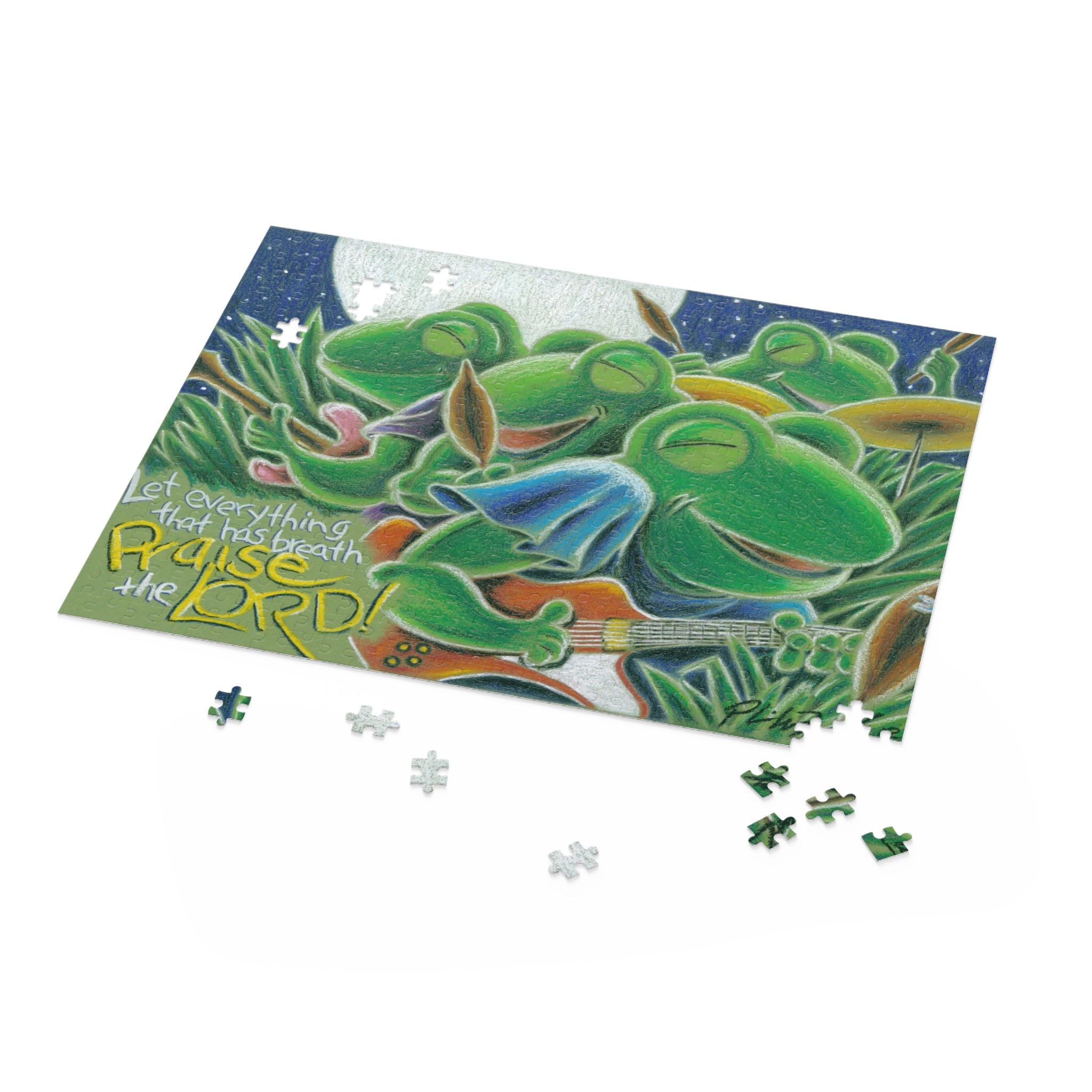 Praise the Lord Puzzle-Art for Gods Children