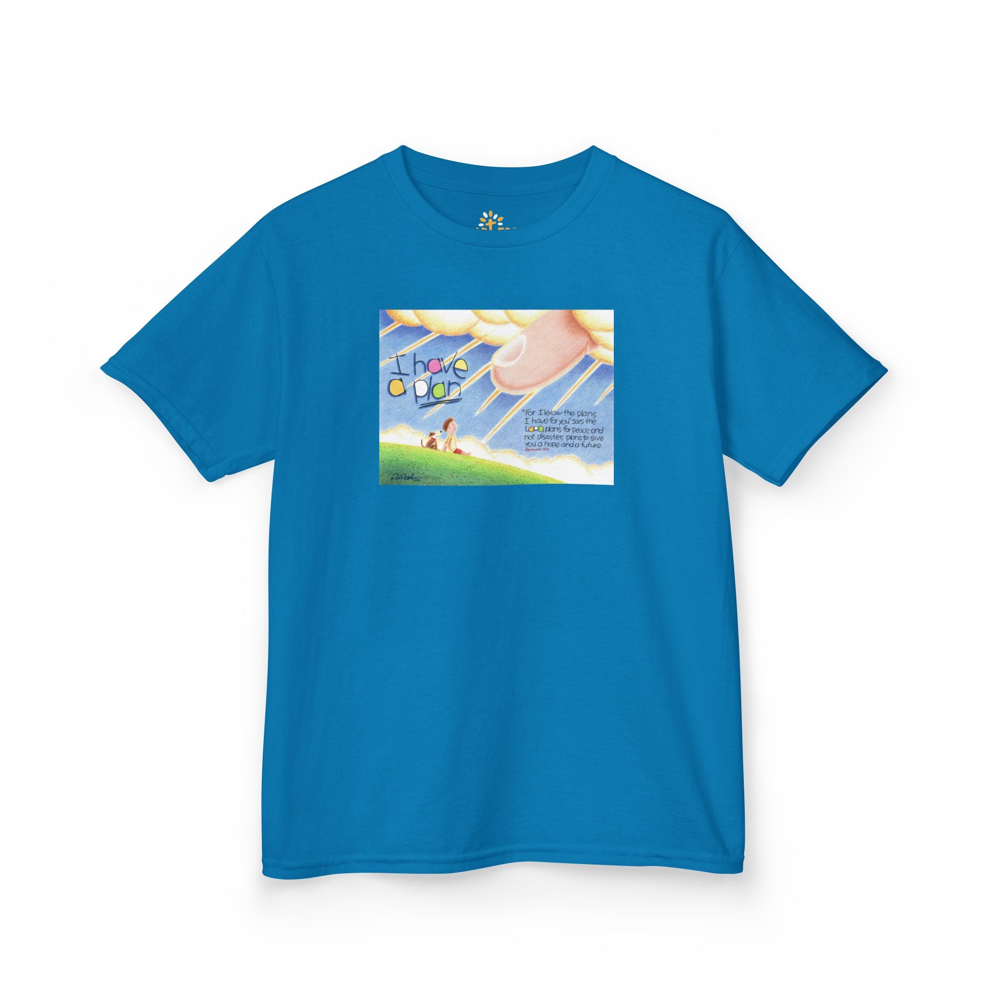 I Have a Plan Kids Tee-Art for Gods Children