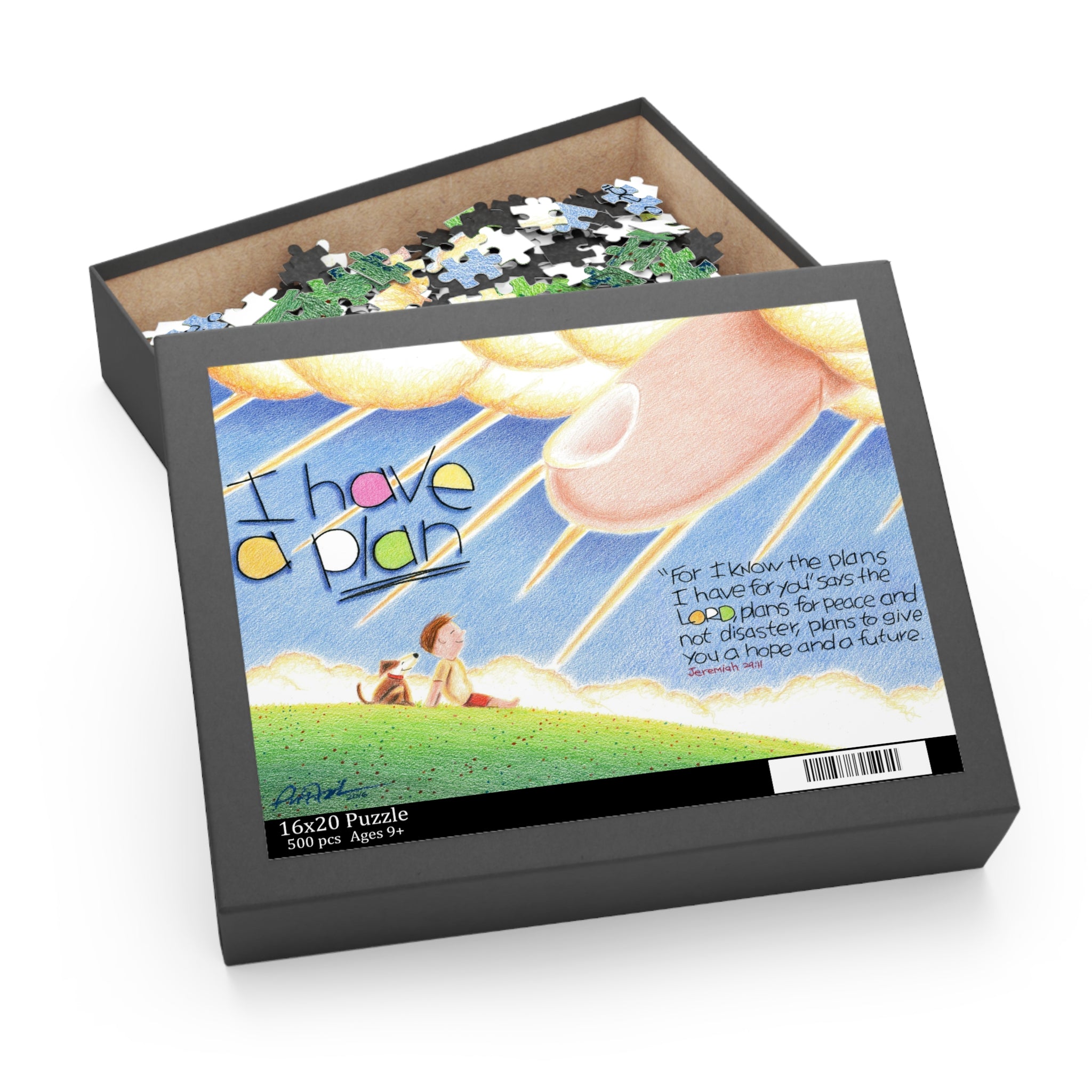 I Have a Plan Puzzle-Art for Gods Children