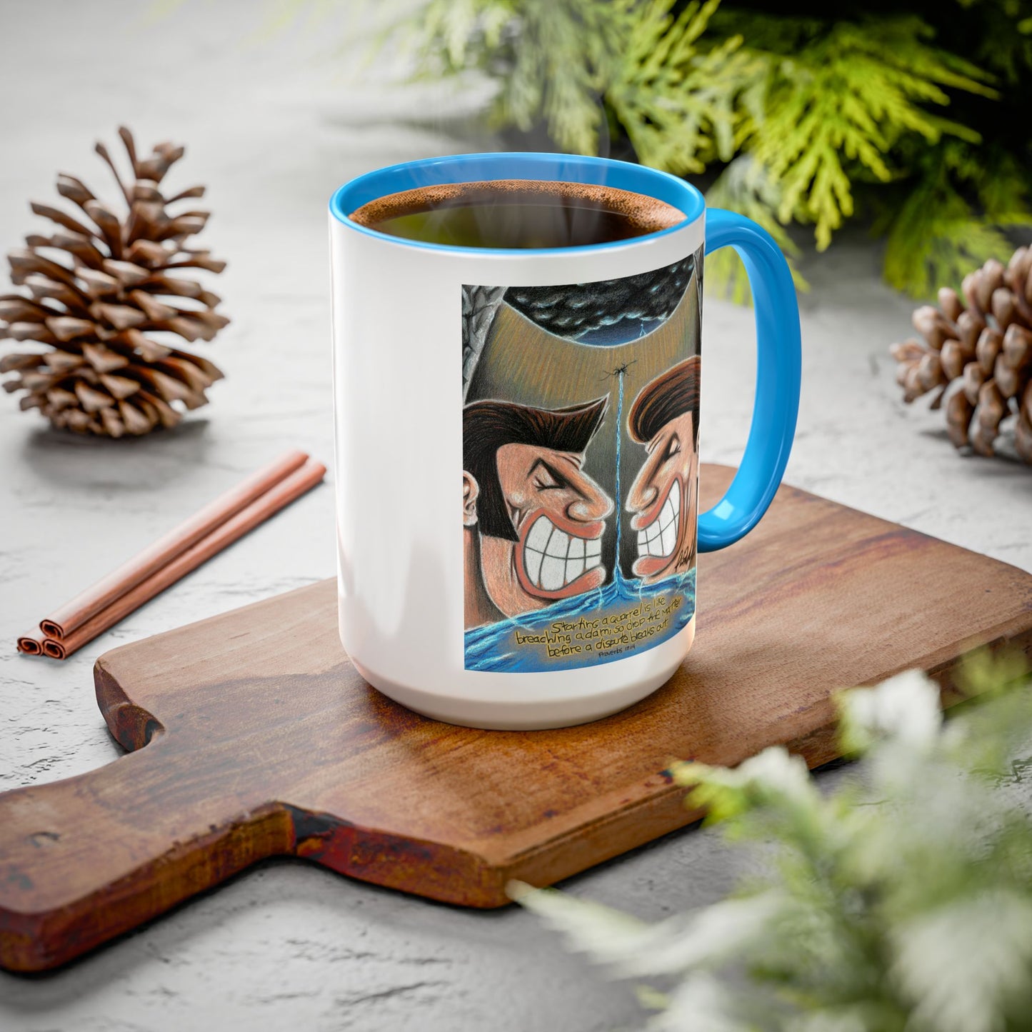 Starting a Quarrel Mug