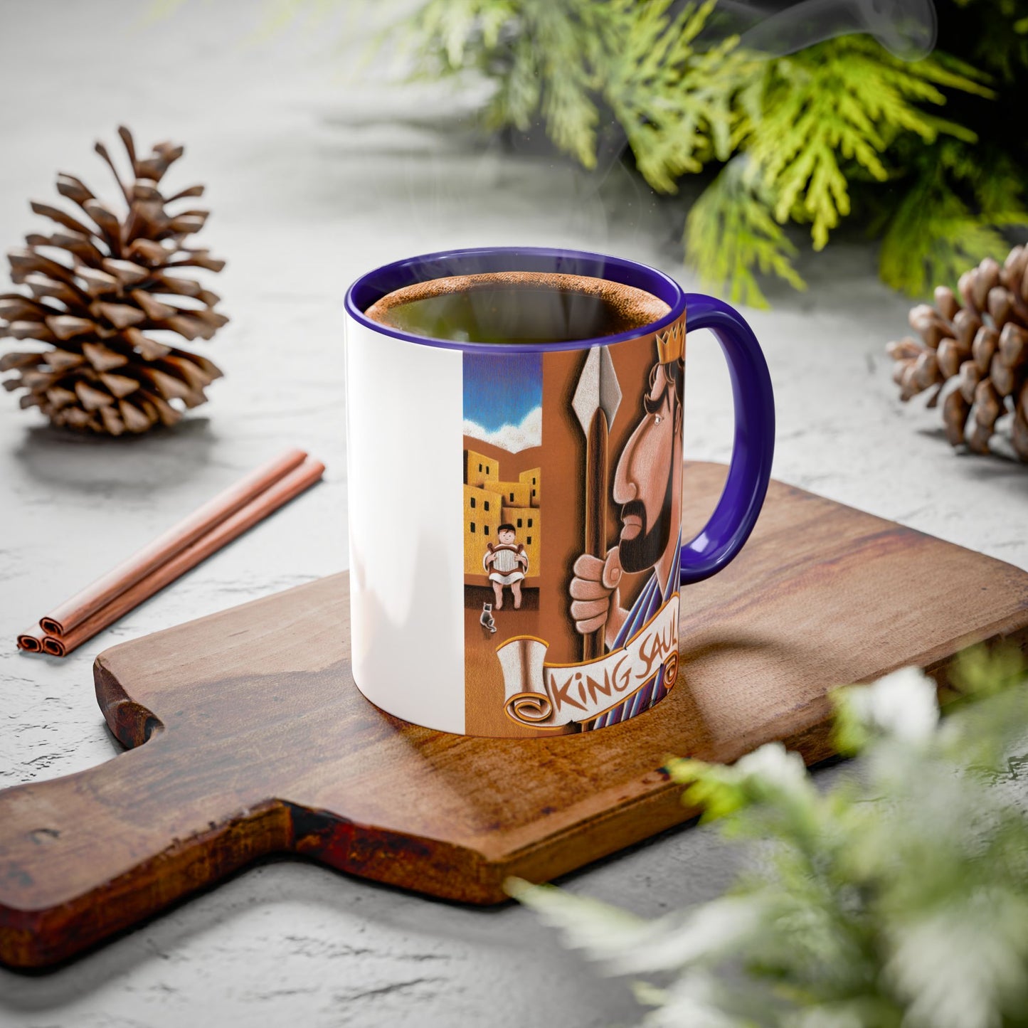 King Saul Mug