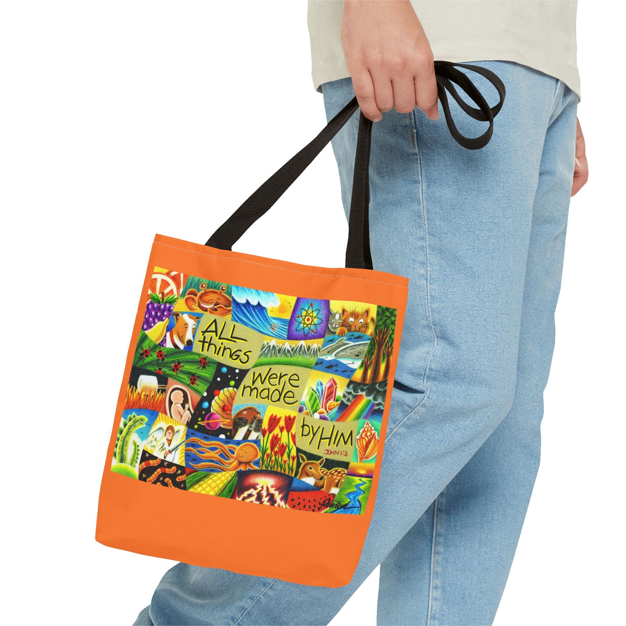 All Things - Tote Bag-Art for Gods Children