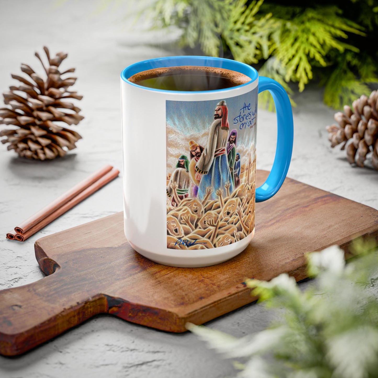 The Stones Will Cry Out Mug