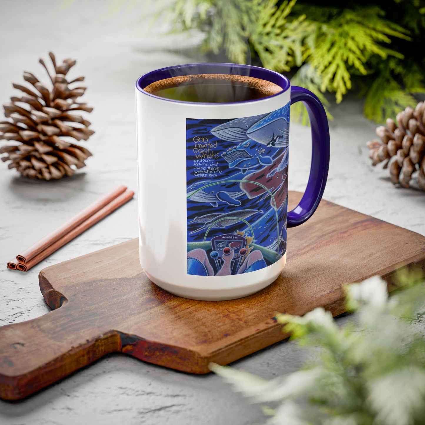 Great Whales Mug