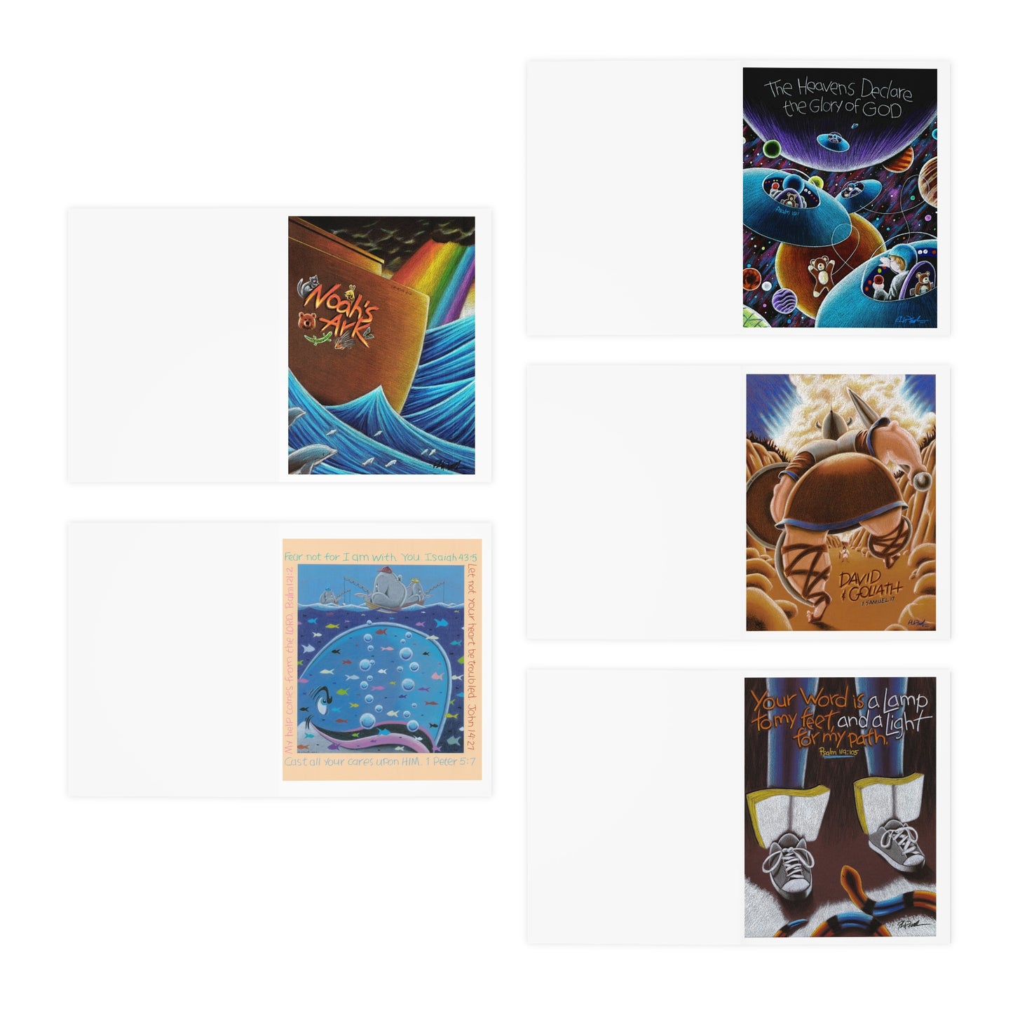 Multi-Design Greeting Cards (5 Pack)