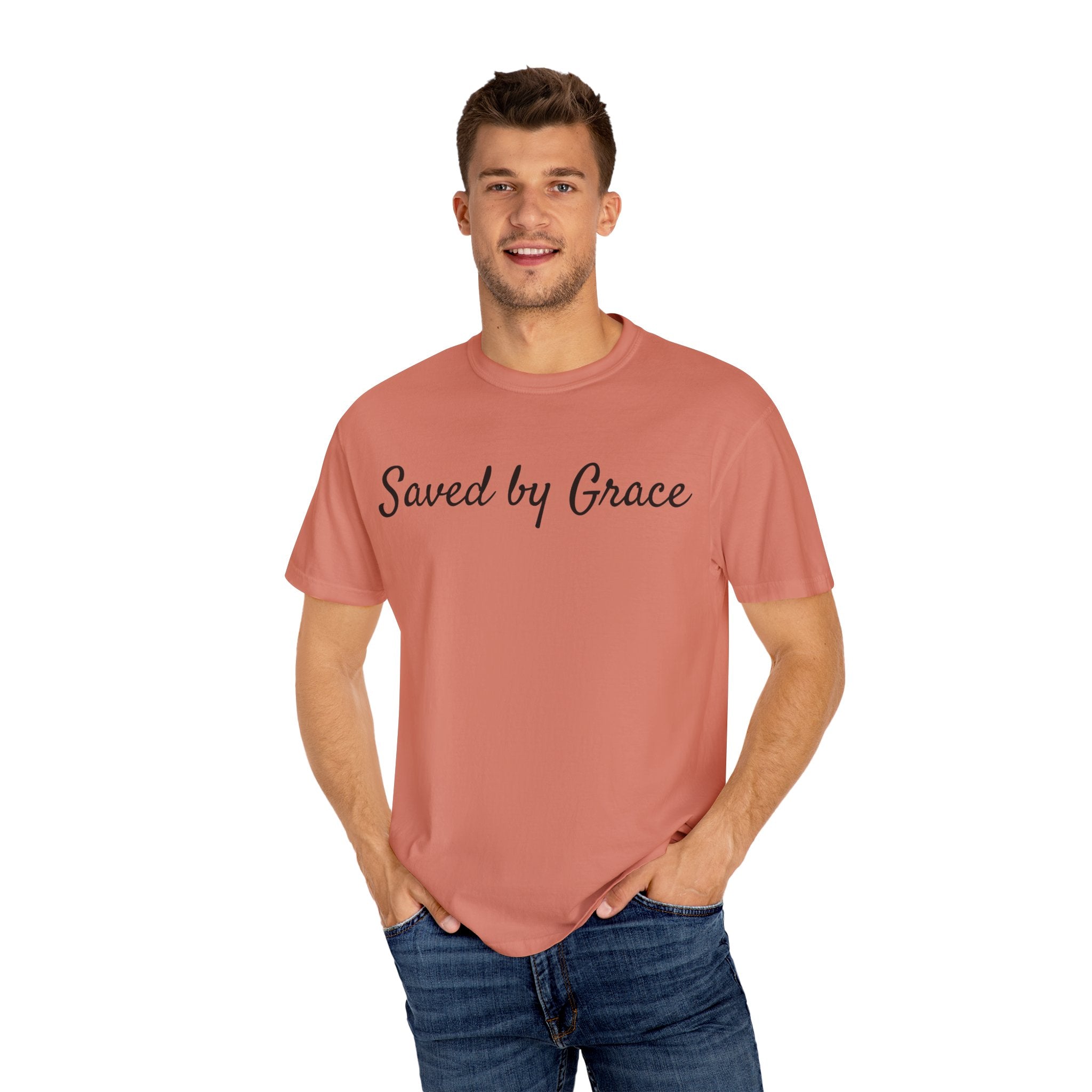 Saved by Grace Tee-Art for Gods Children