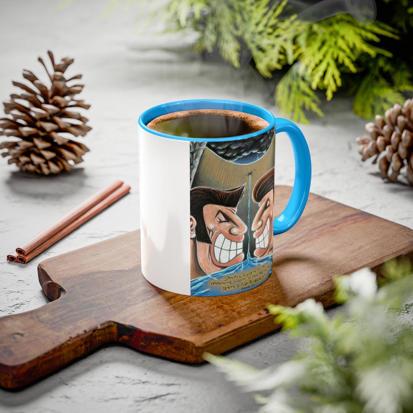 Starting a Quarrel Mug