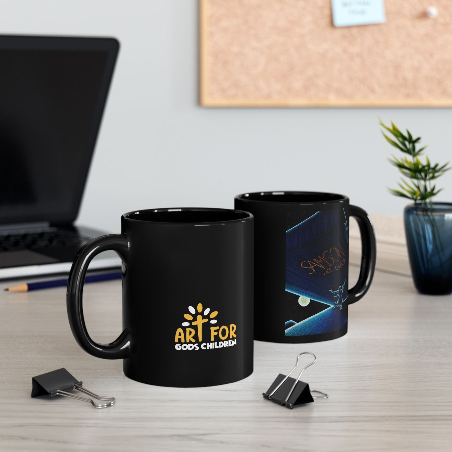 Samson at Gaza Mug