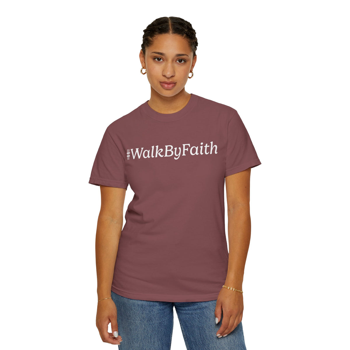 Walk by Faith Tee-Art for Gods Children