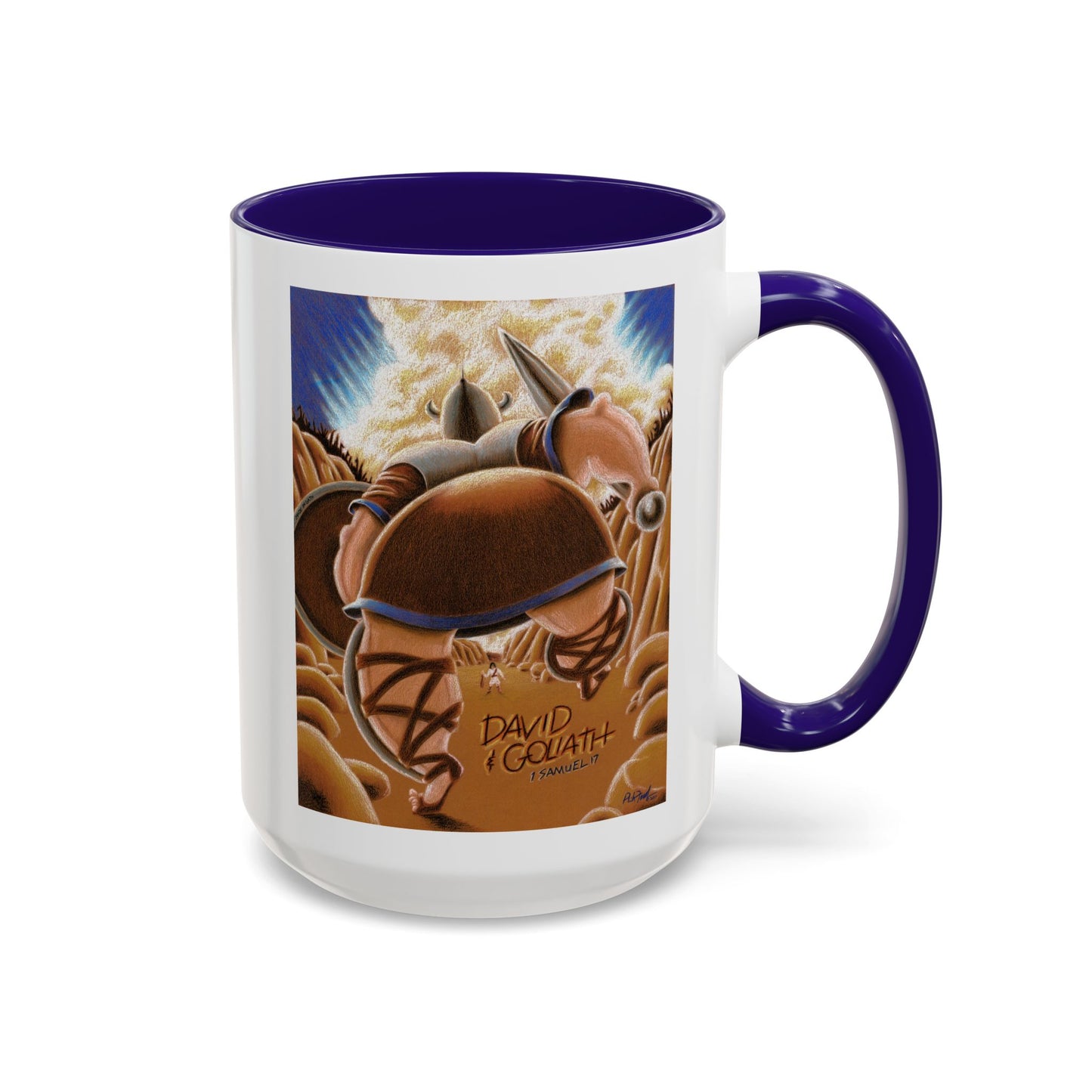 David & Goliath Mug
