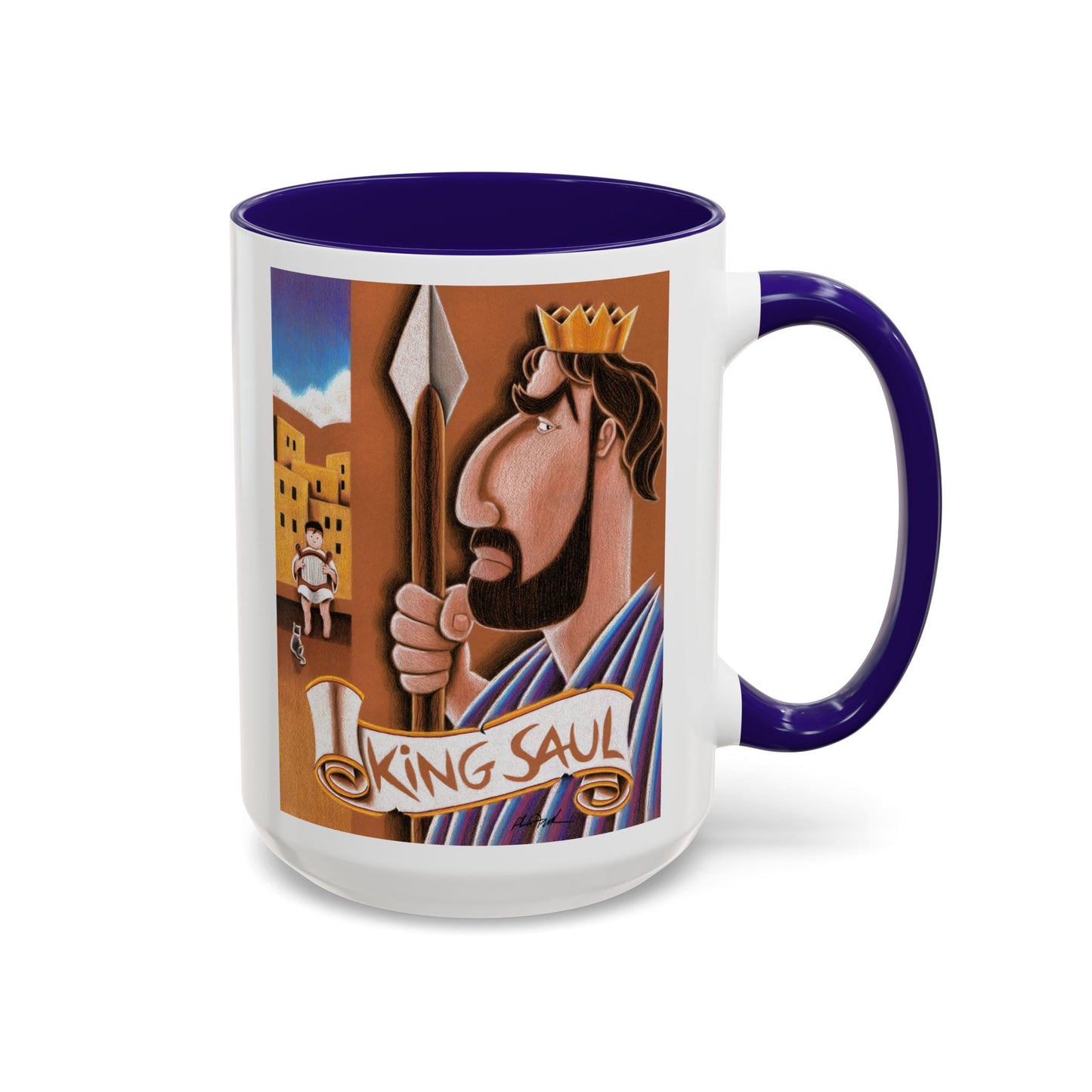 King Saul Mug