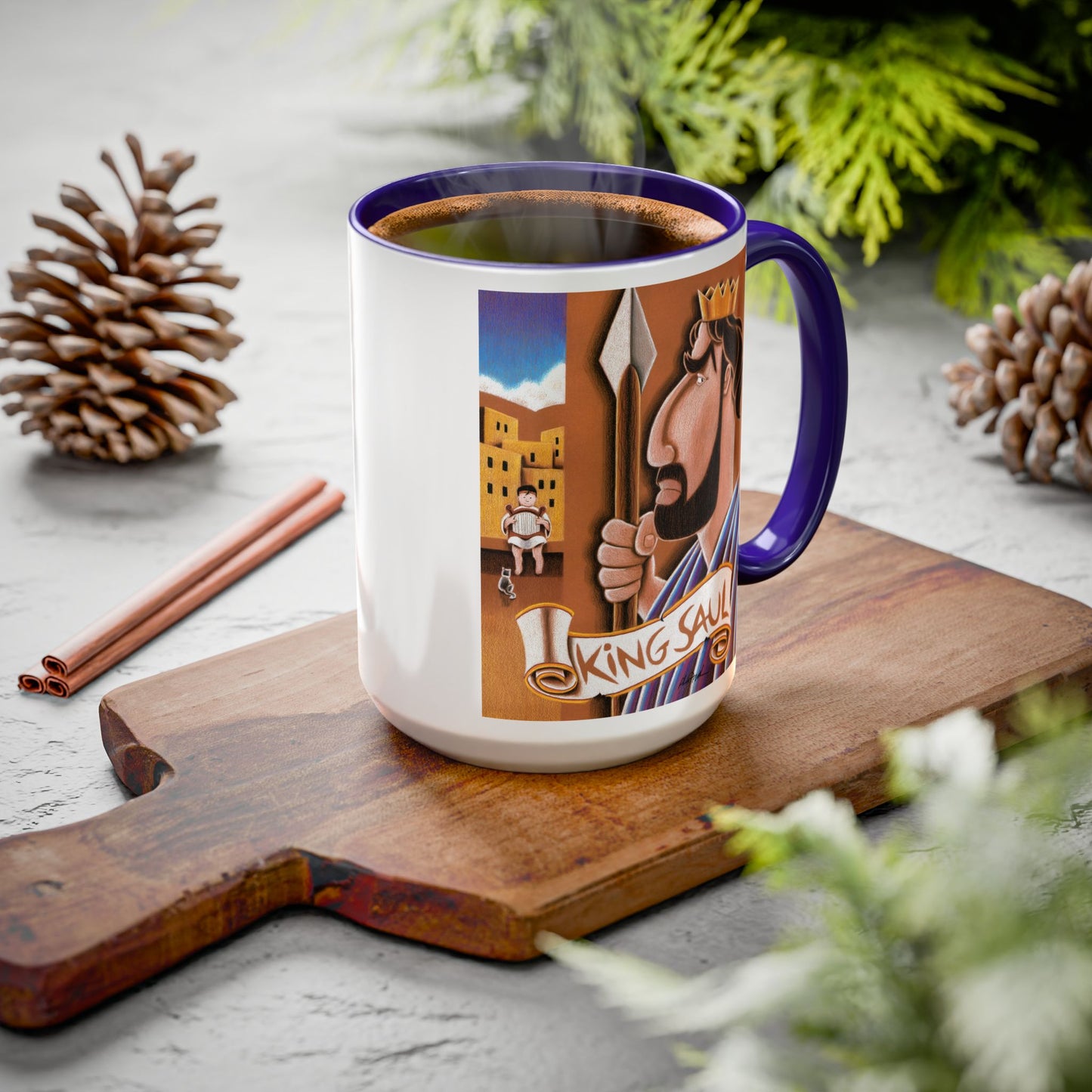 King Saul Mug