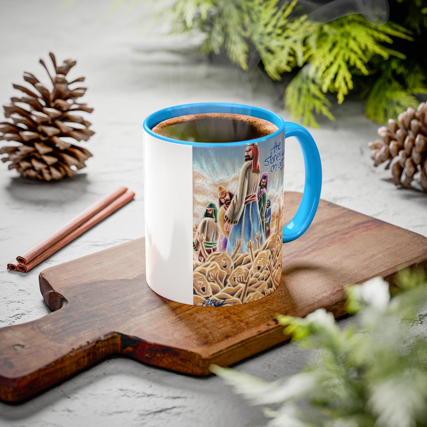 The Stones Will Cry Out Mug