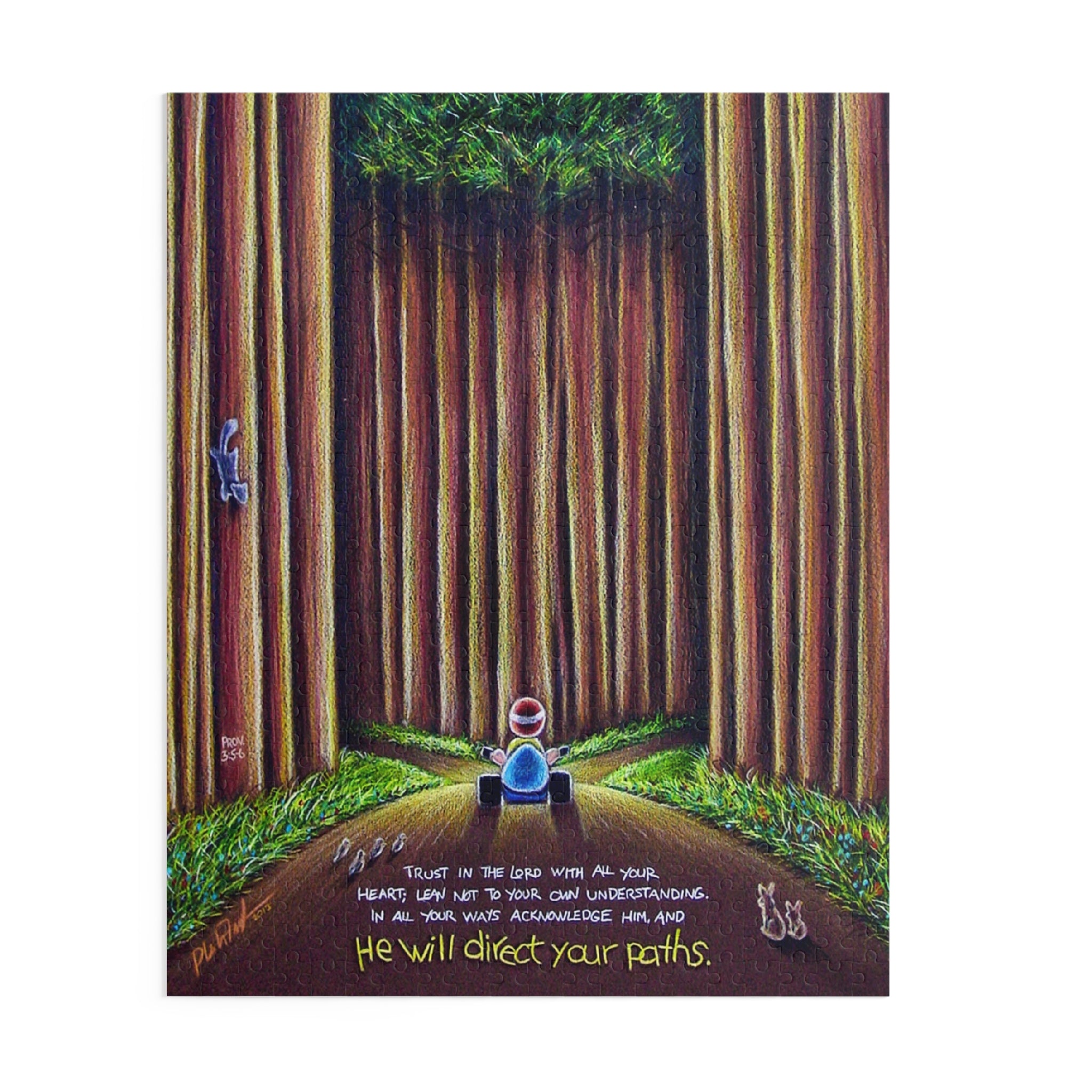 He Will Direct Puzzle-Art for Gods Children