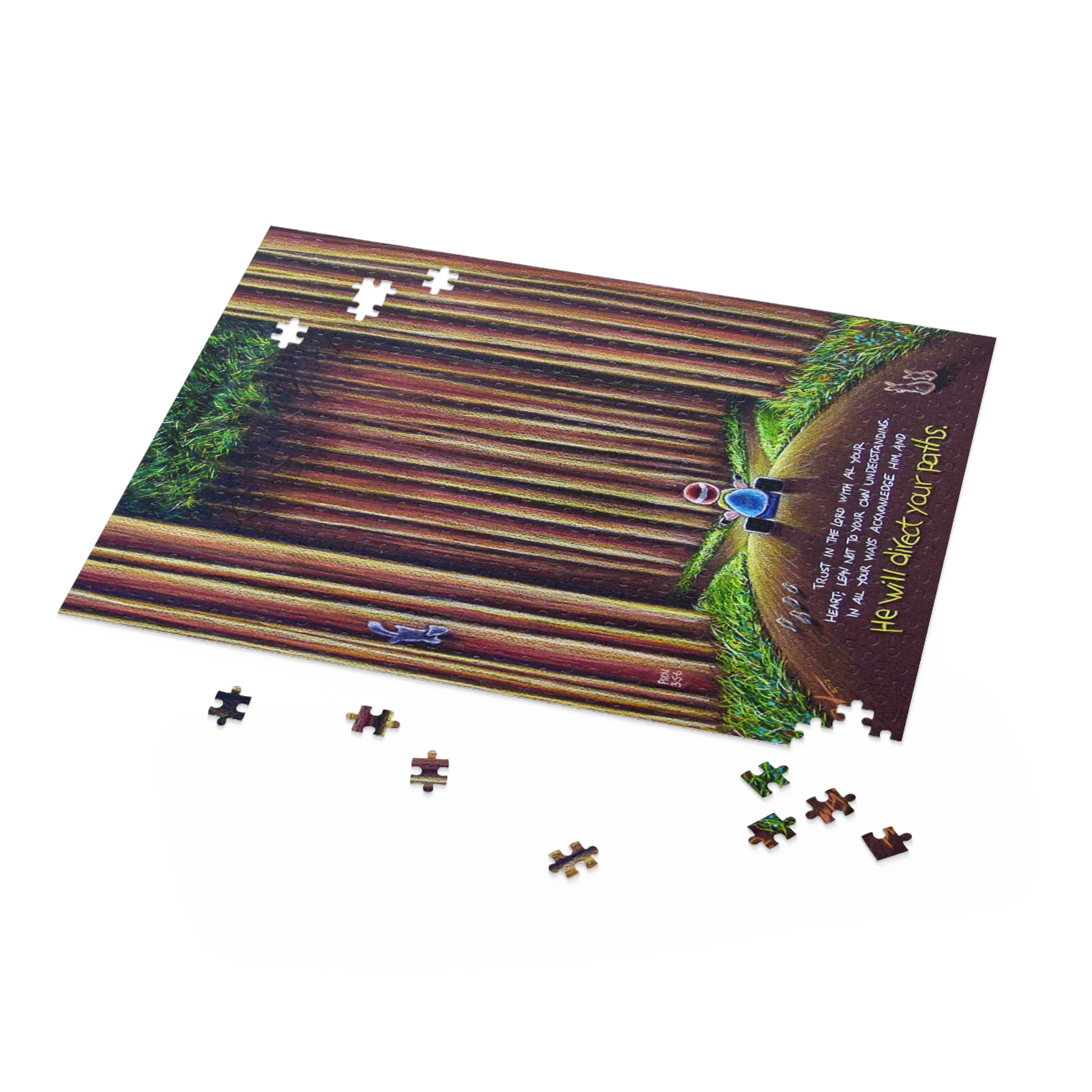 He Will Direct Puzzle-Art for Gods Children