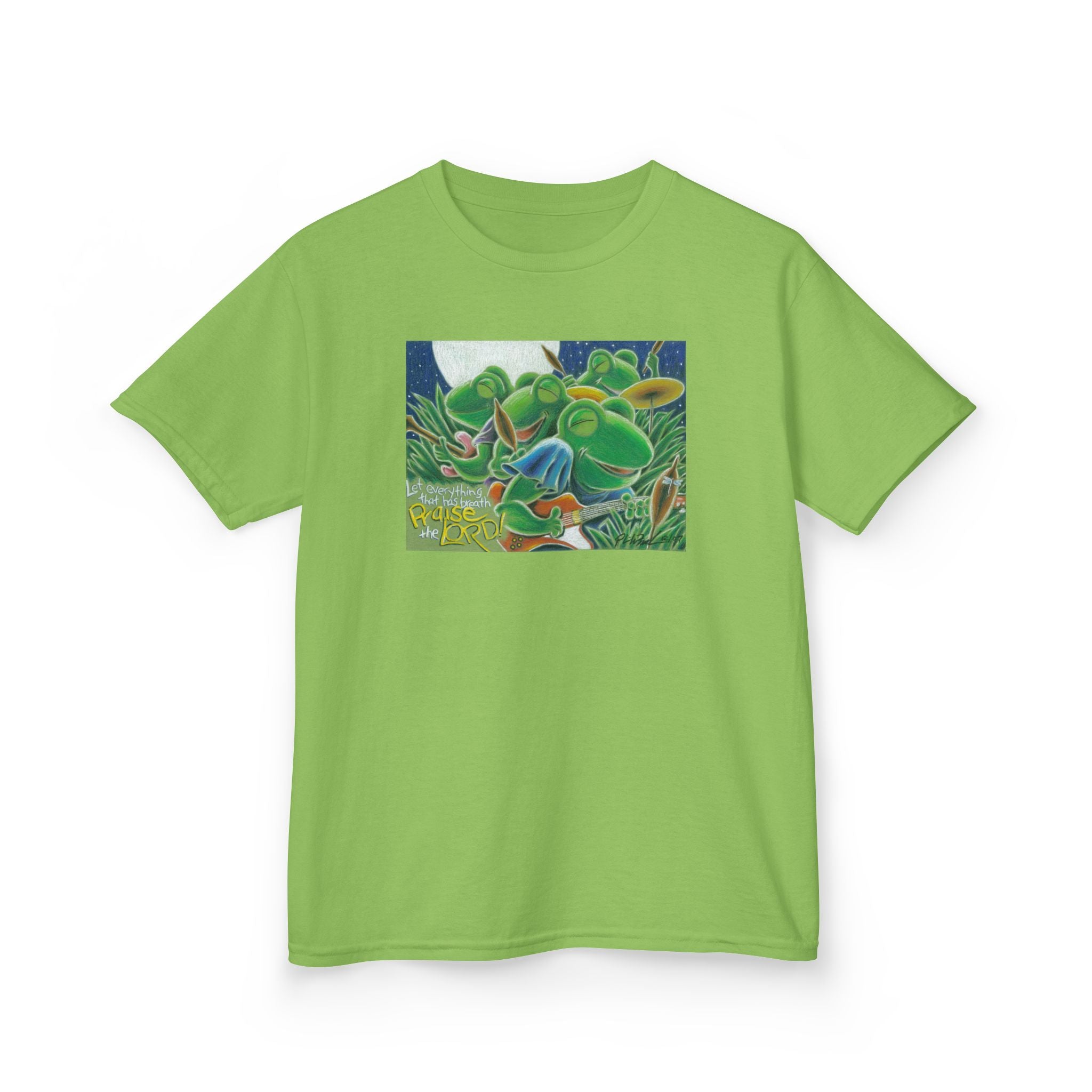 Praise the Lord Kids Tee-Art for Gods Children