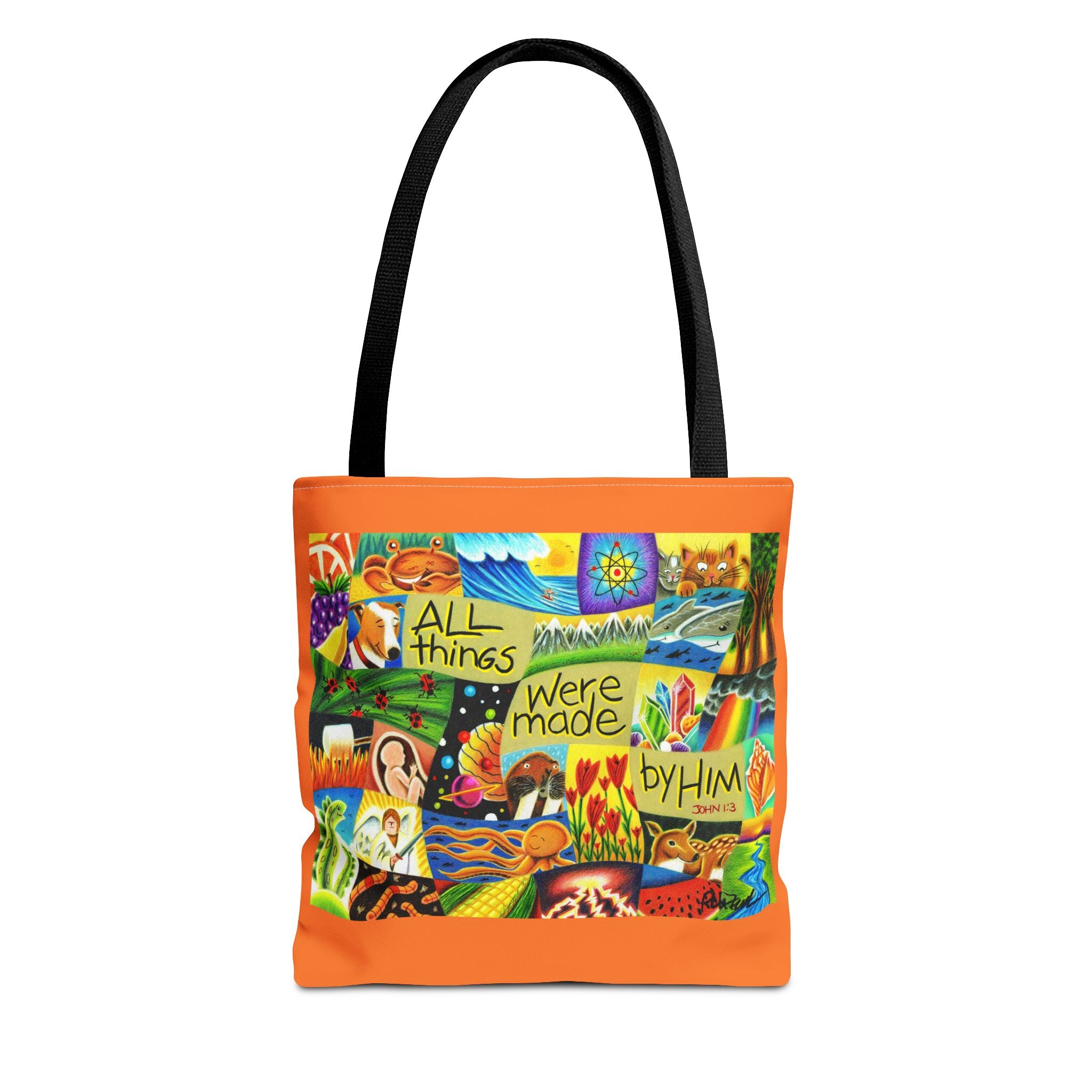 All Things - Tote Bag-Art for Gods Children