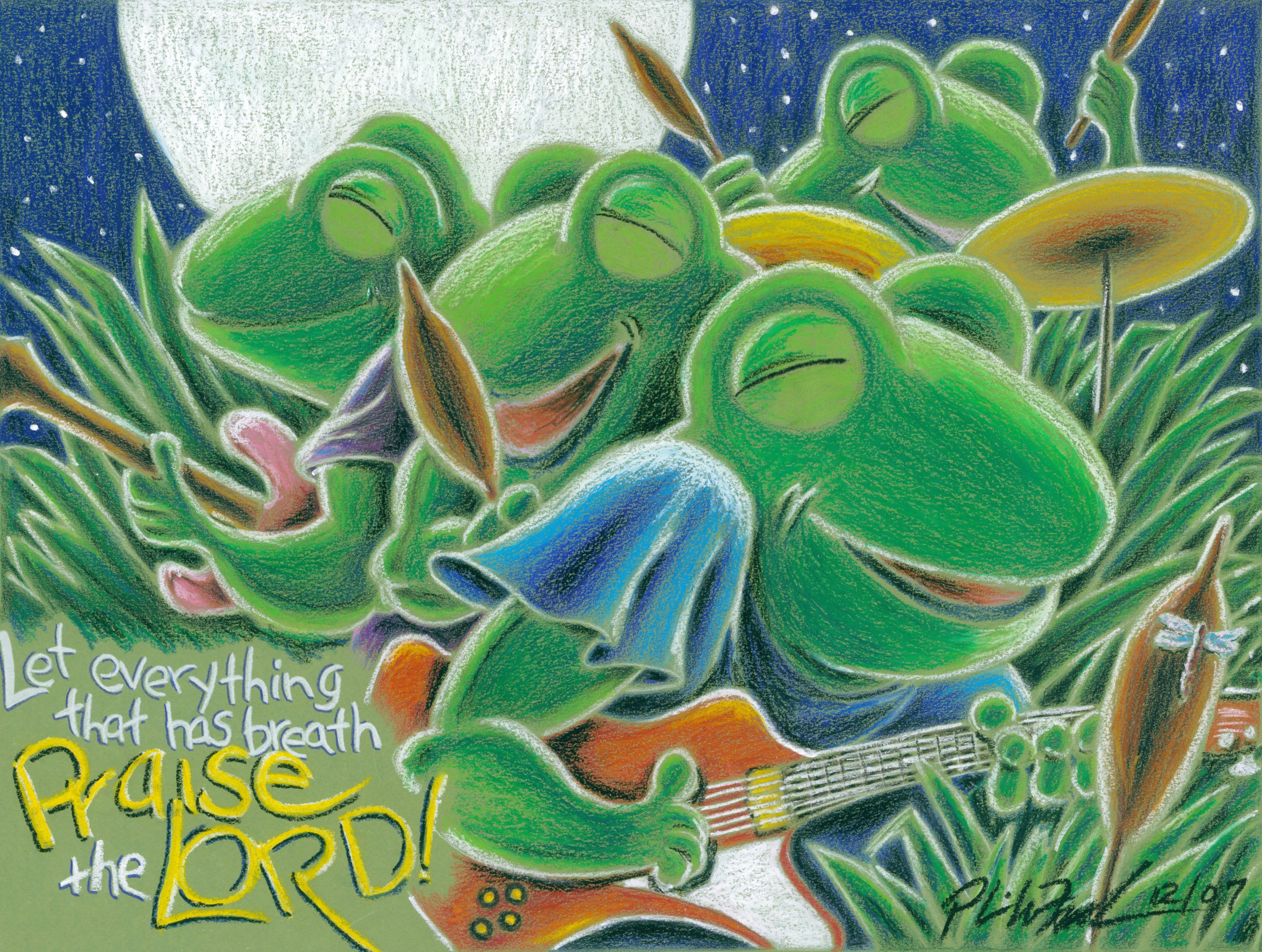 Praise the Lord-Art for Gods Children