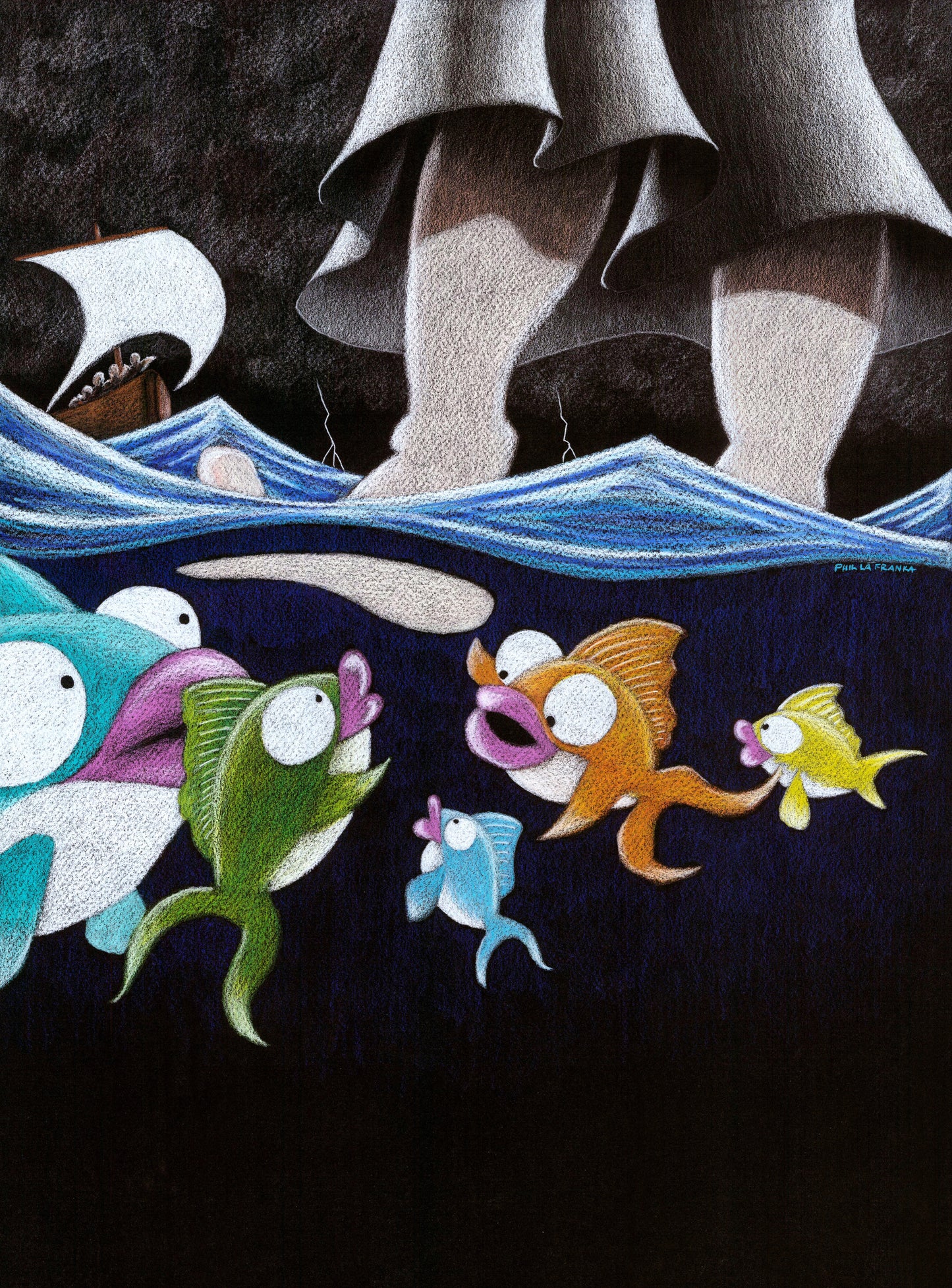 Walk on Water Canvas
