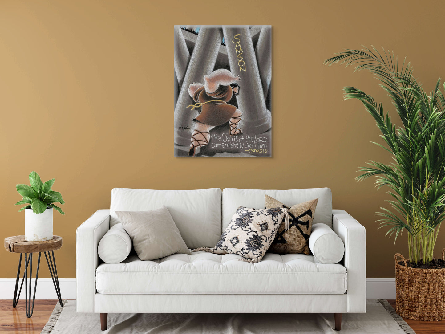 Mighty Samson Canvas