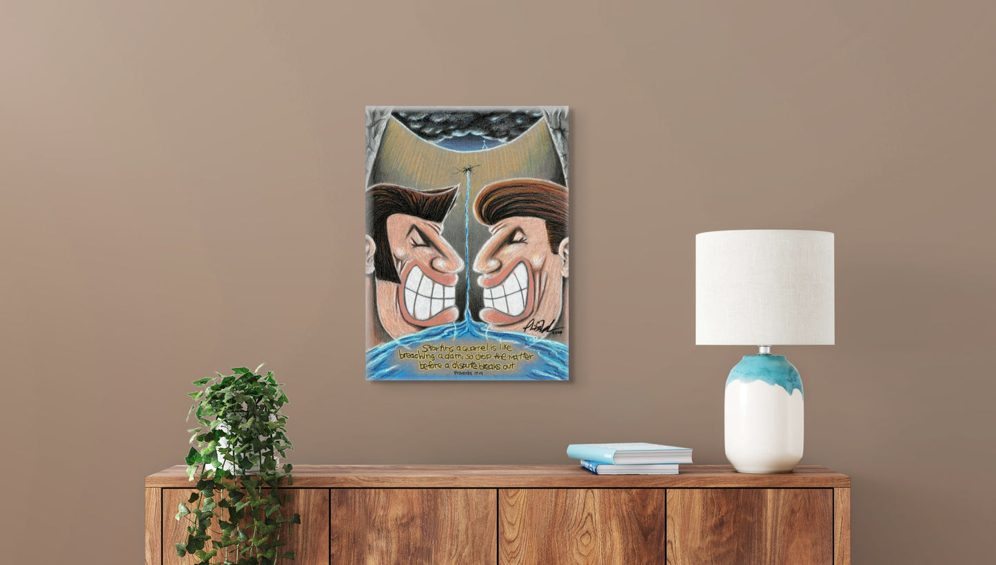 Starting a Quarrel Canvas