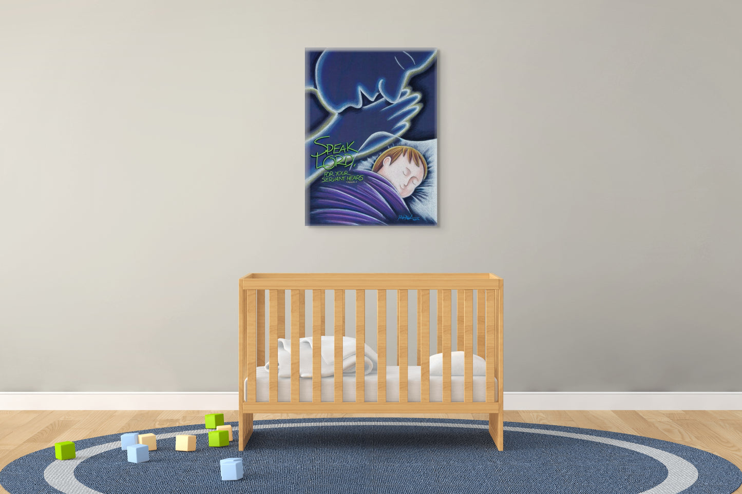 Speak Lord Canvas