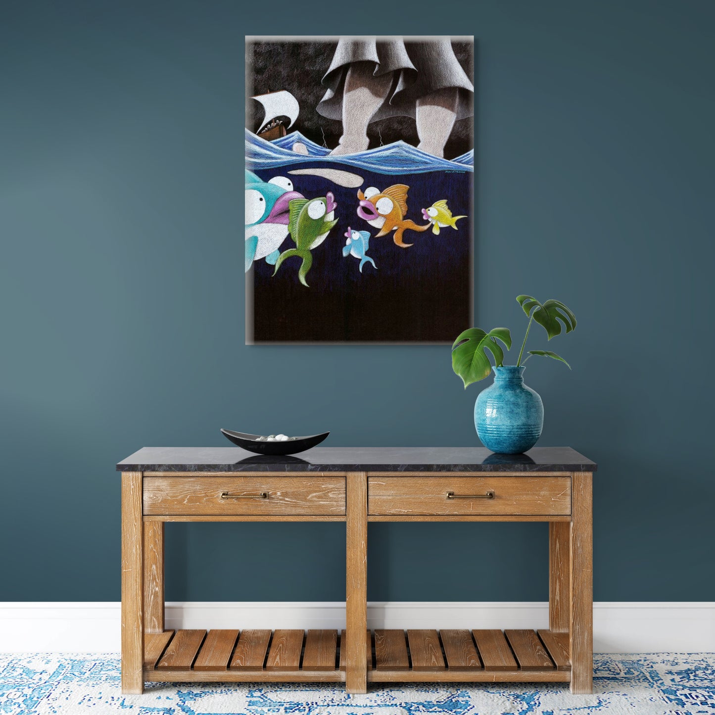 Walk on Water Canvas