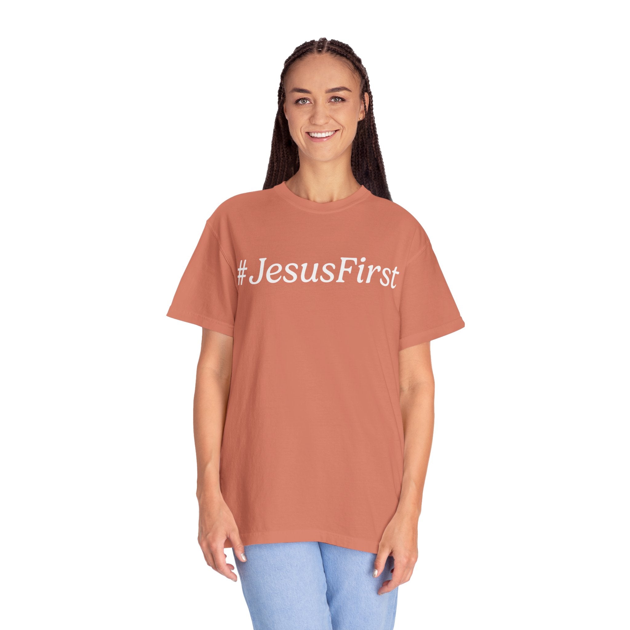 Jesus First Tee-Art for Gods Children