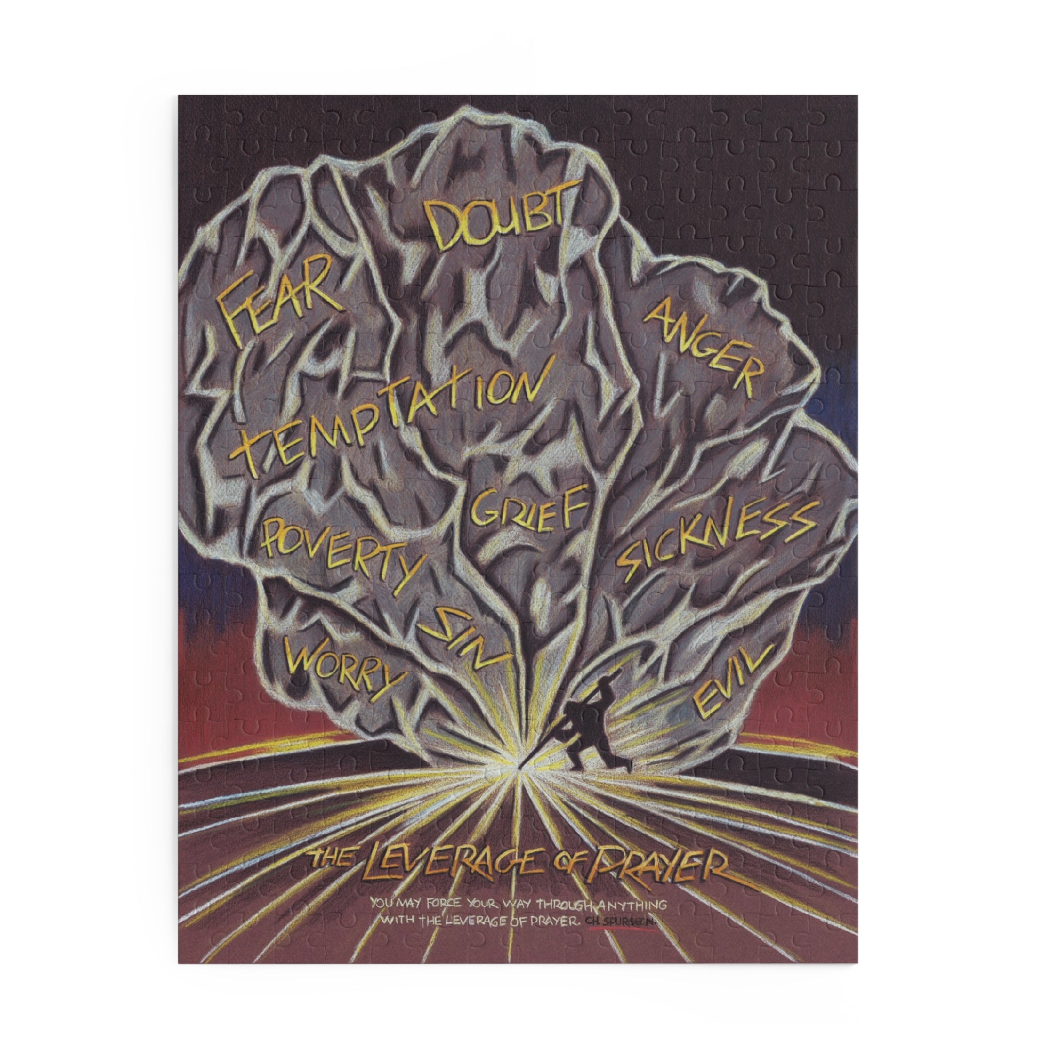 The Leverage of Prayer Puzzle-Art for Gods Children