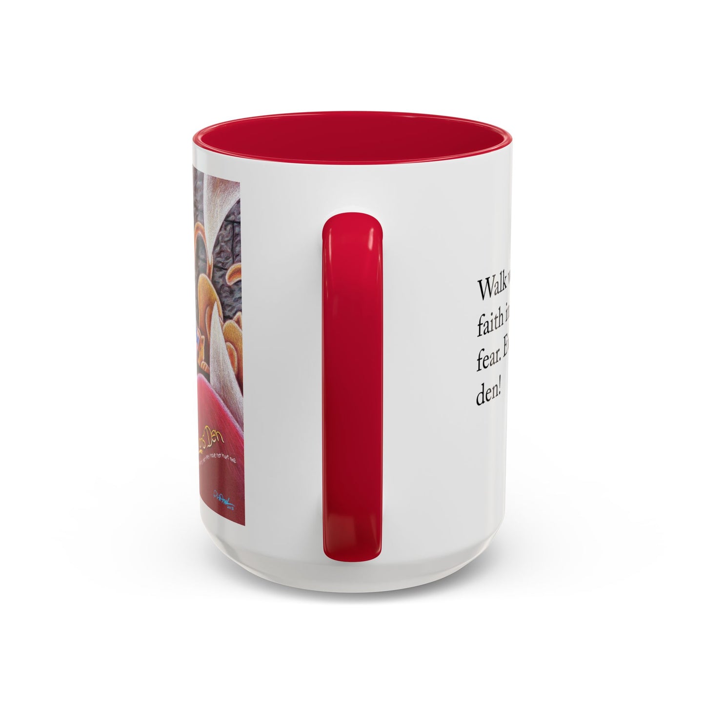 Daniel in the Lions Den Mug