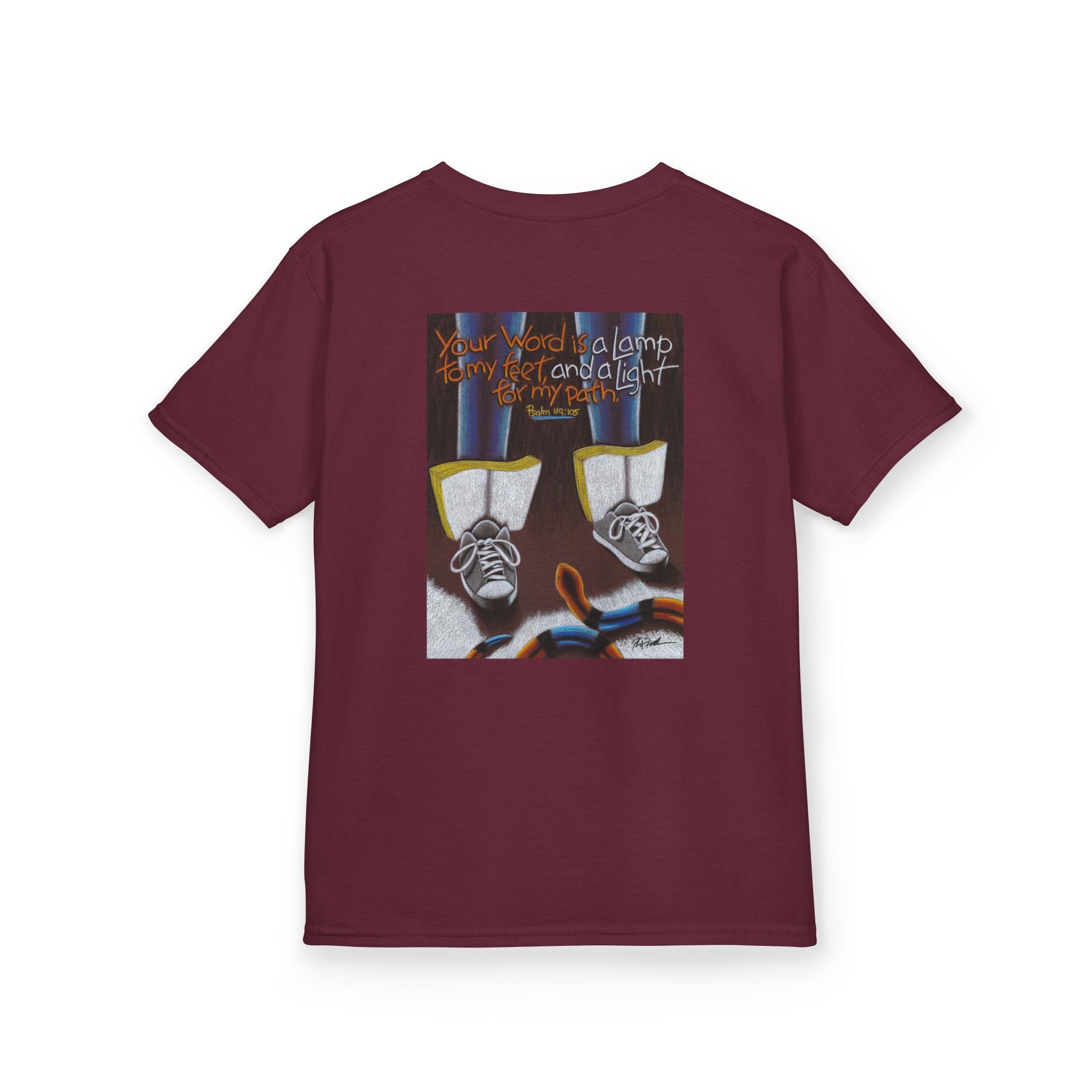 Lamp and a Light Kids Tee-Art for Gods Children