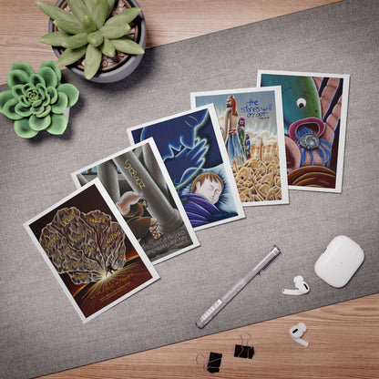 Inspirational Multi-Design Greeting Cards - 5-Pack for Special Occasions