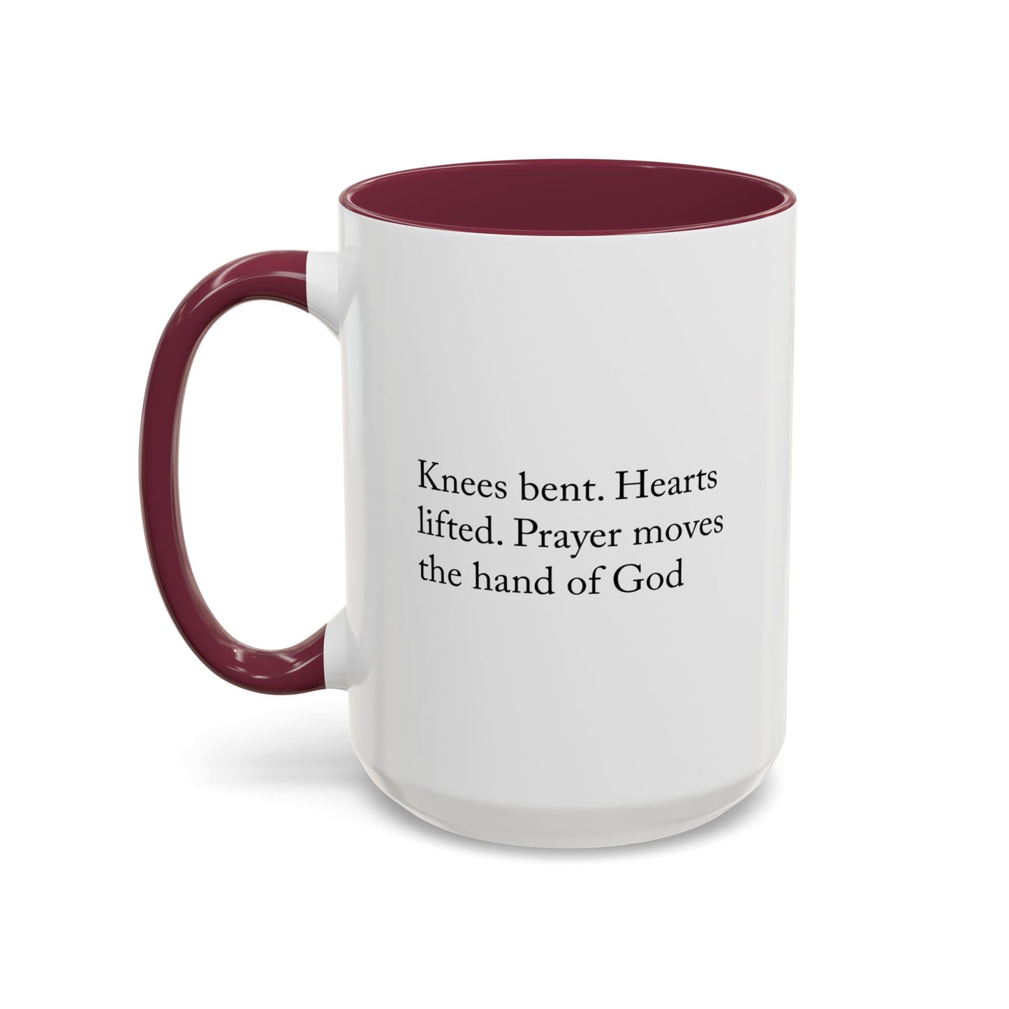 Leverage of Pray Mug