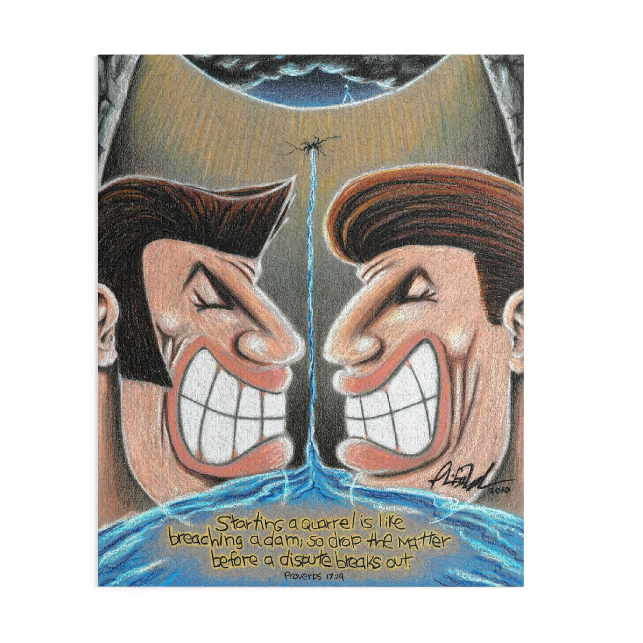 Starting a Quarrel Puzzle-Art for Gods Children