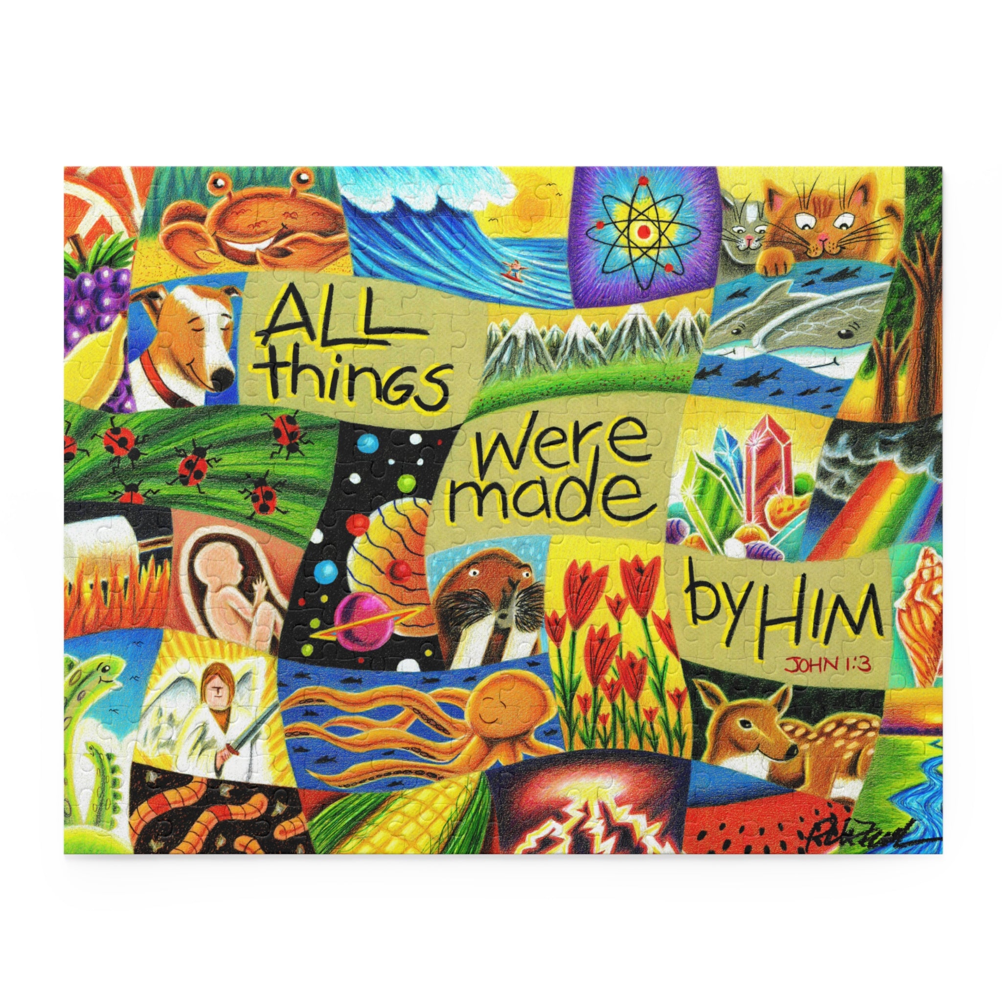 All Things Puzzle-Art for Gods Children