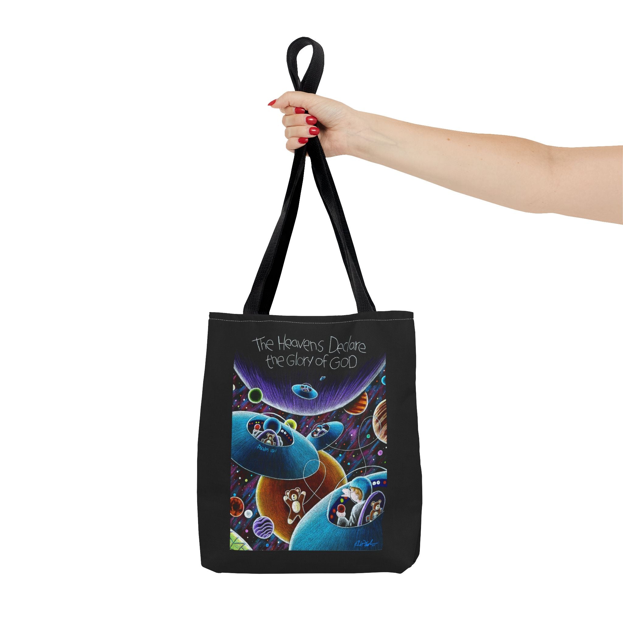 The Heavens Declare - Tote Bag-Art for Gods Children