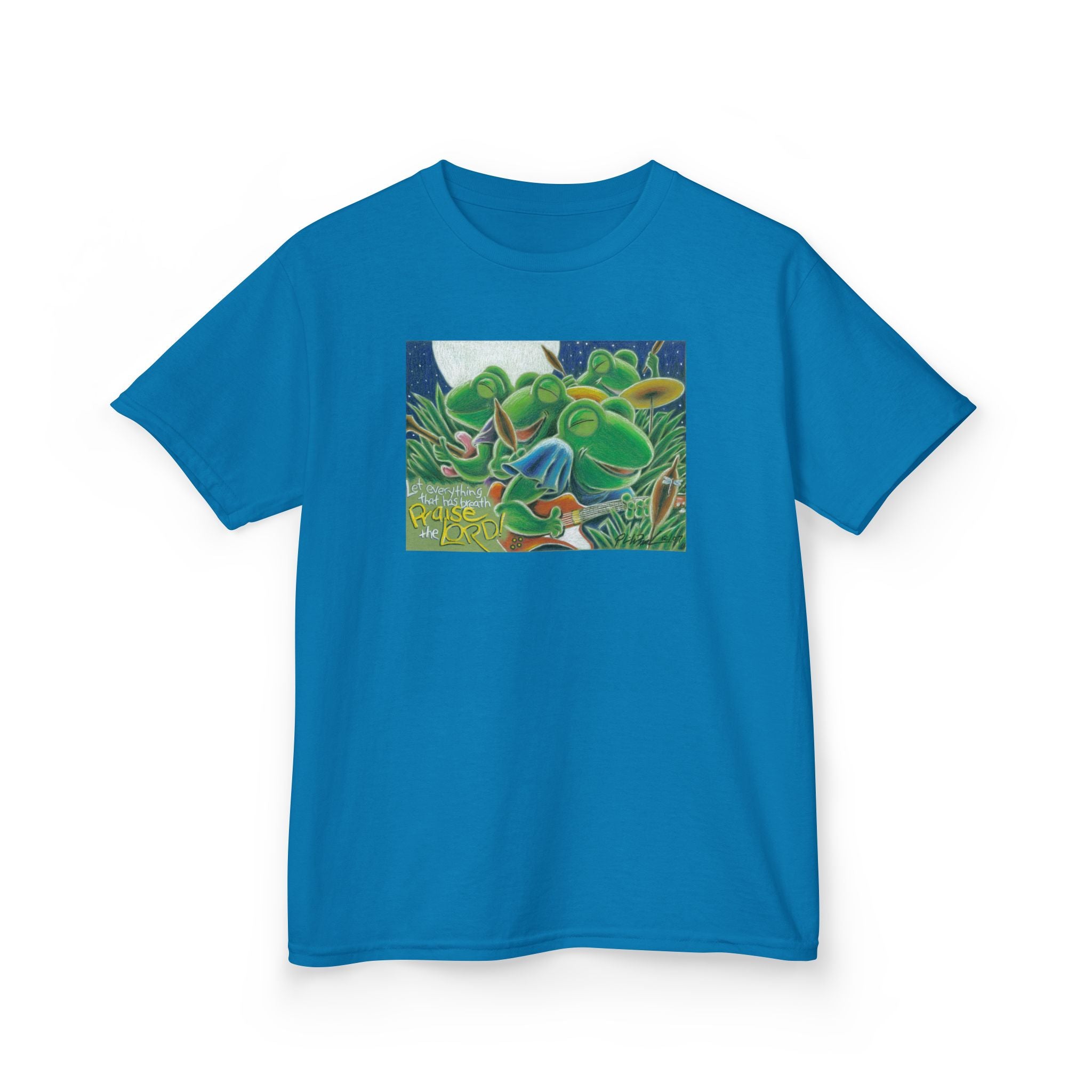 Praise the Lord Kids Tee-Art for Gods Children