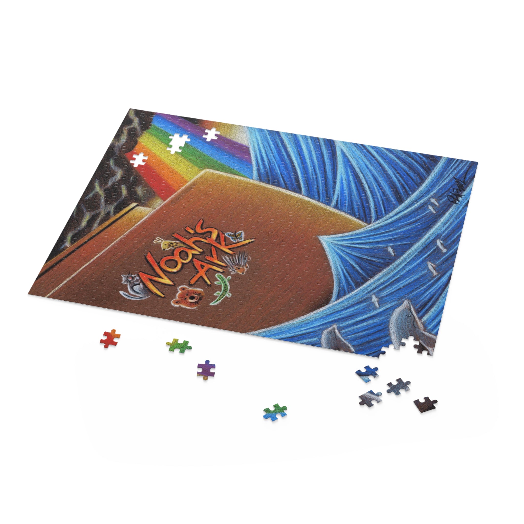 Noahs Ark Puzzle-Art for Gods Children