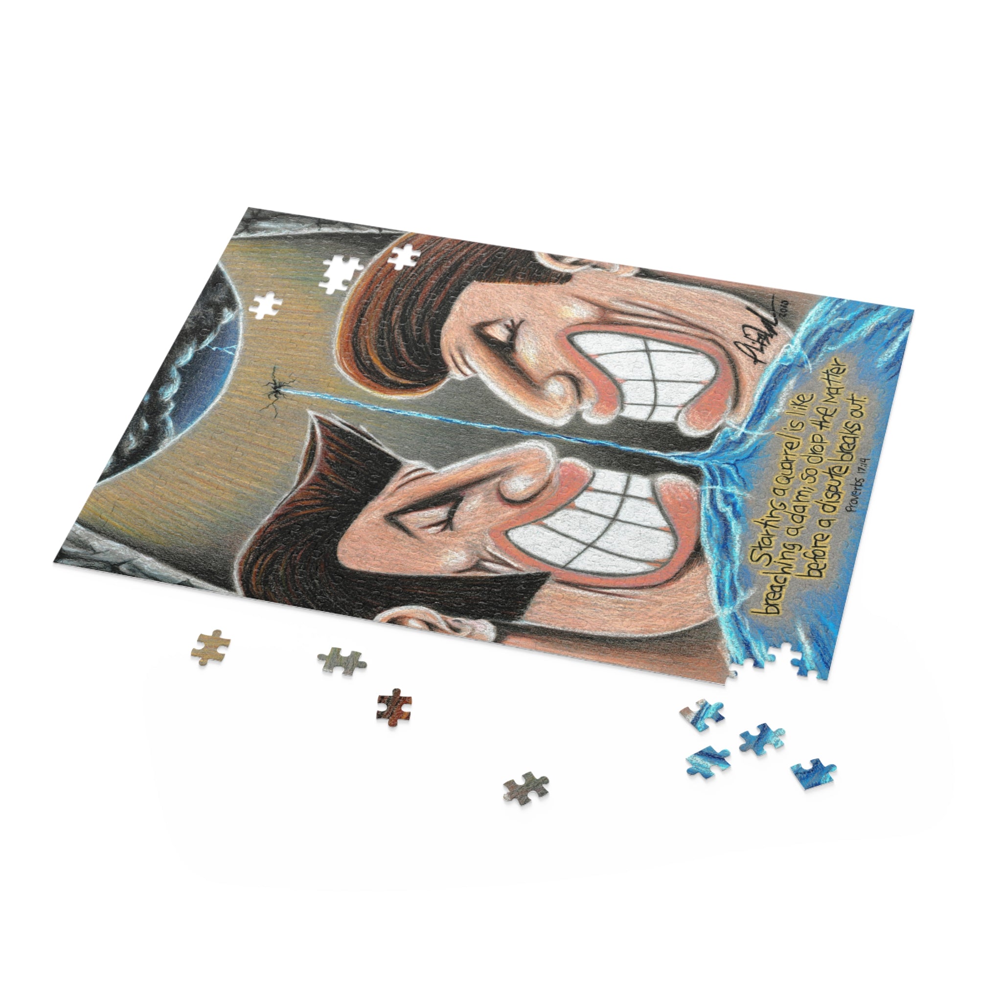 Starting a Quarrel Puzzle-Art for Gods Children