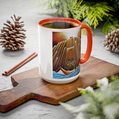 Rock and the Sand Mug