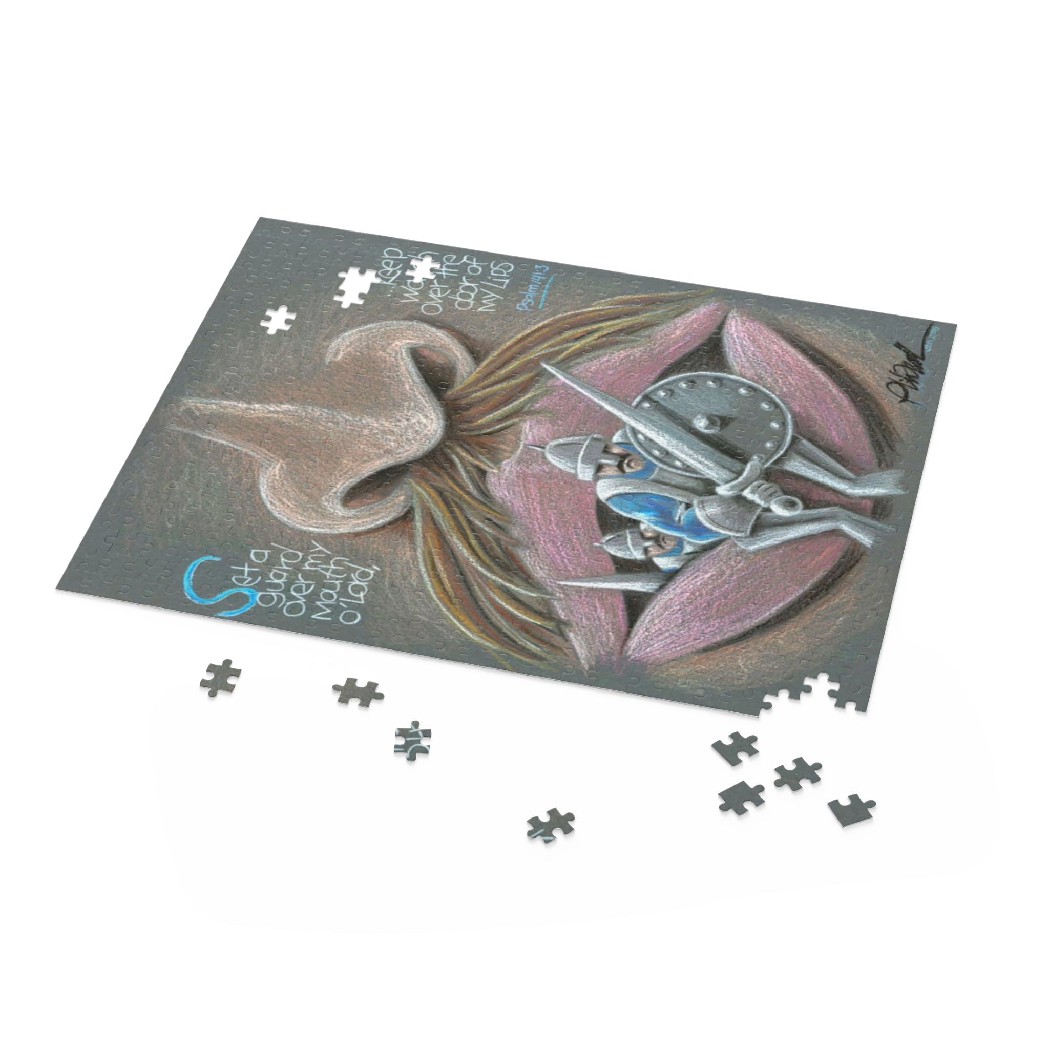 Set a Guard Puzzle-Art for Gods Children