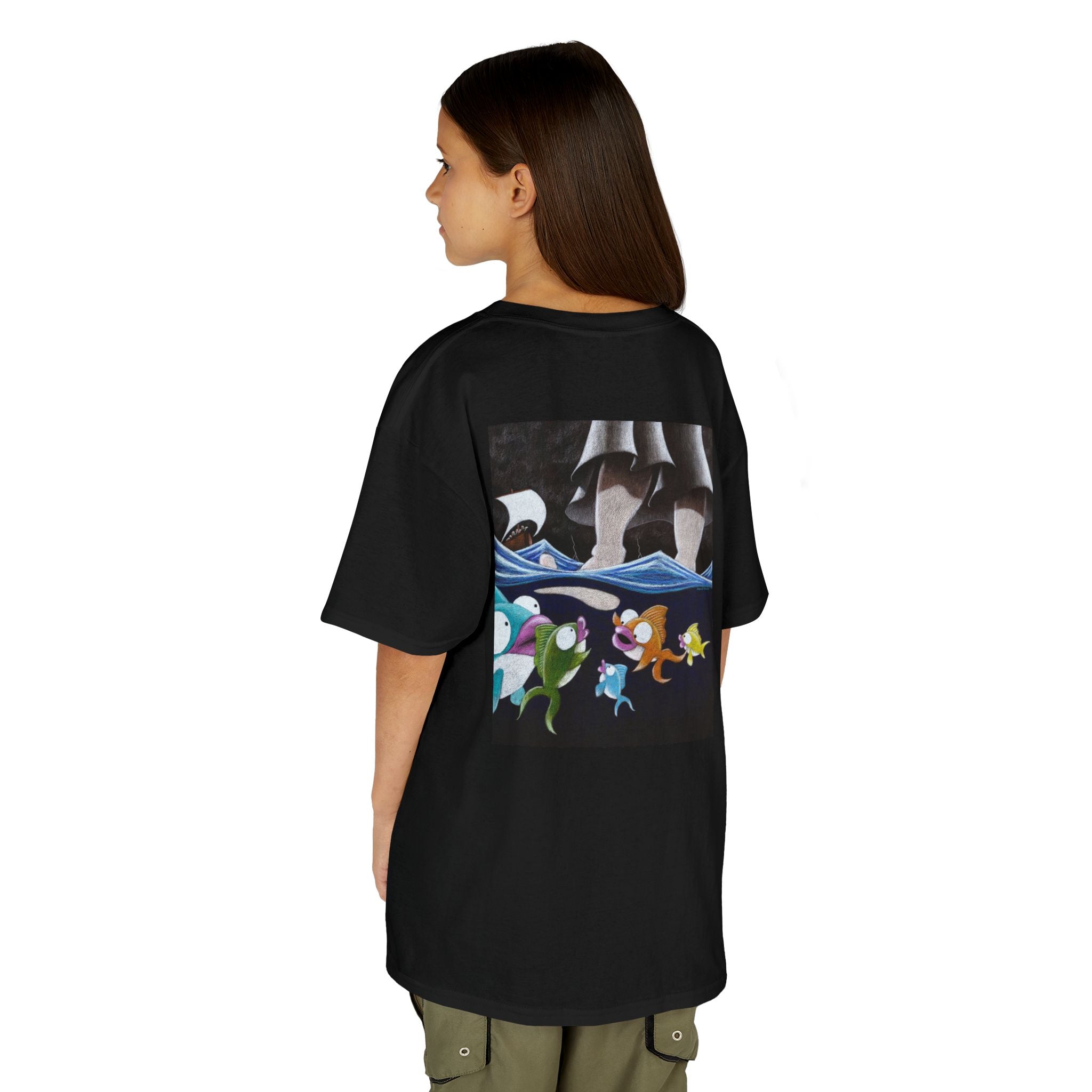 Walk on Water Kids Tee-Art for Gods Children