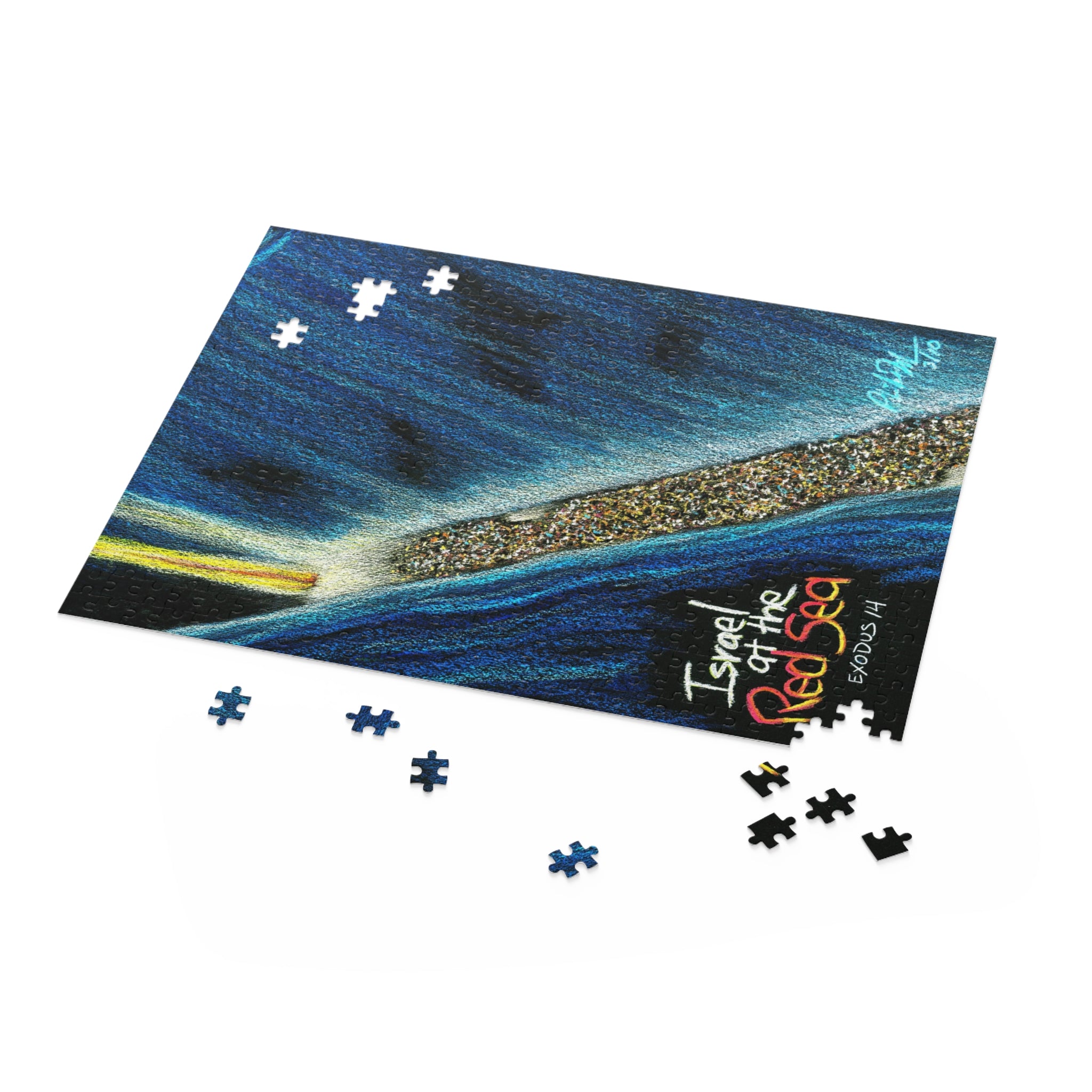 Israel at the Red Sea Puzzle-Art for Gods Children