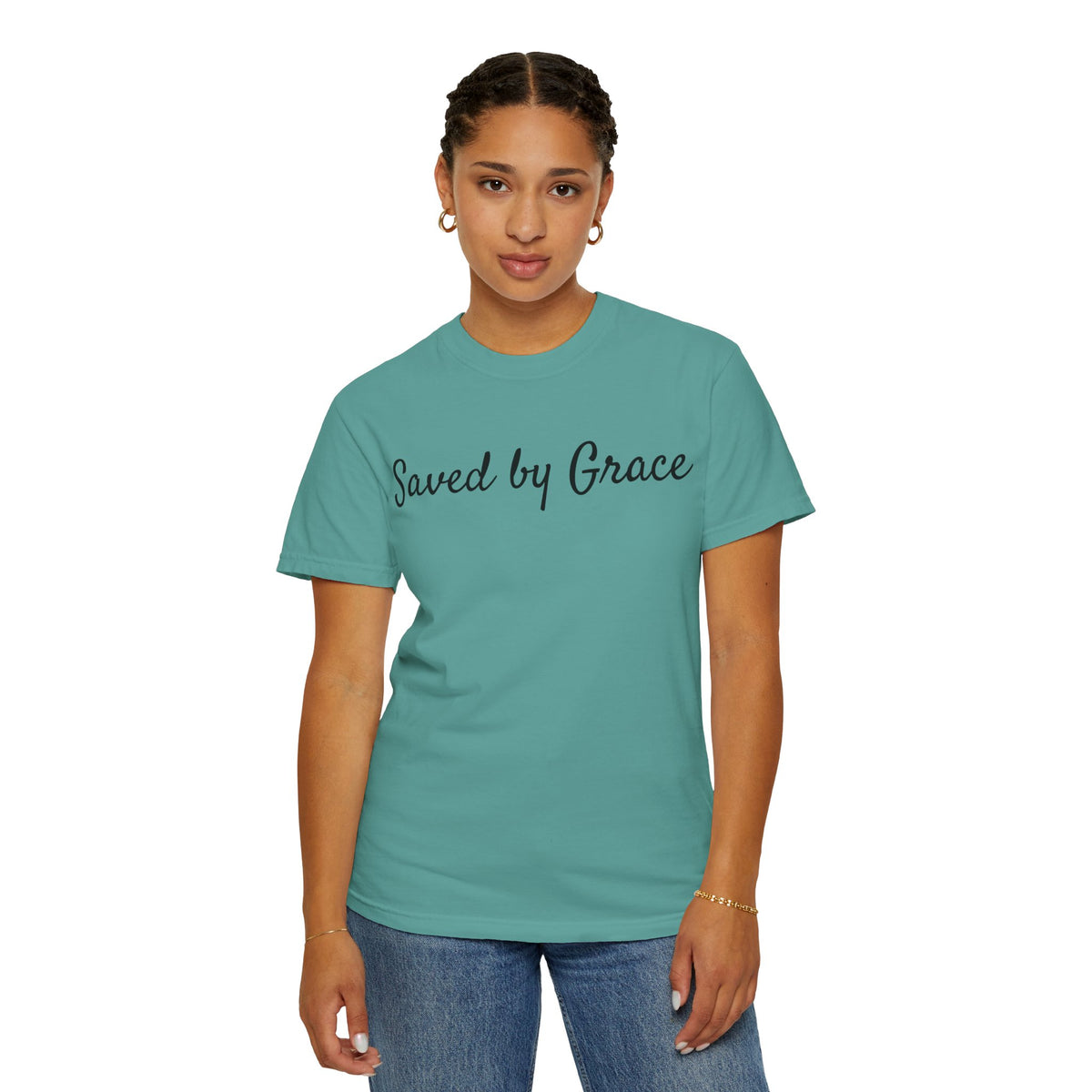 Saved by Grace Tee-Art for Gods Children