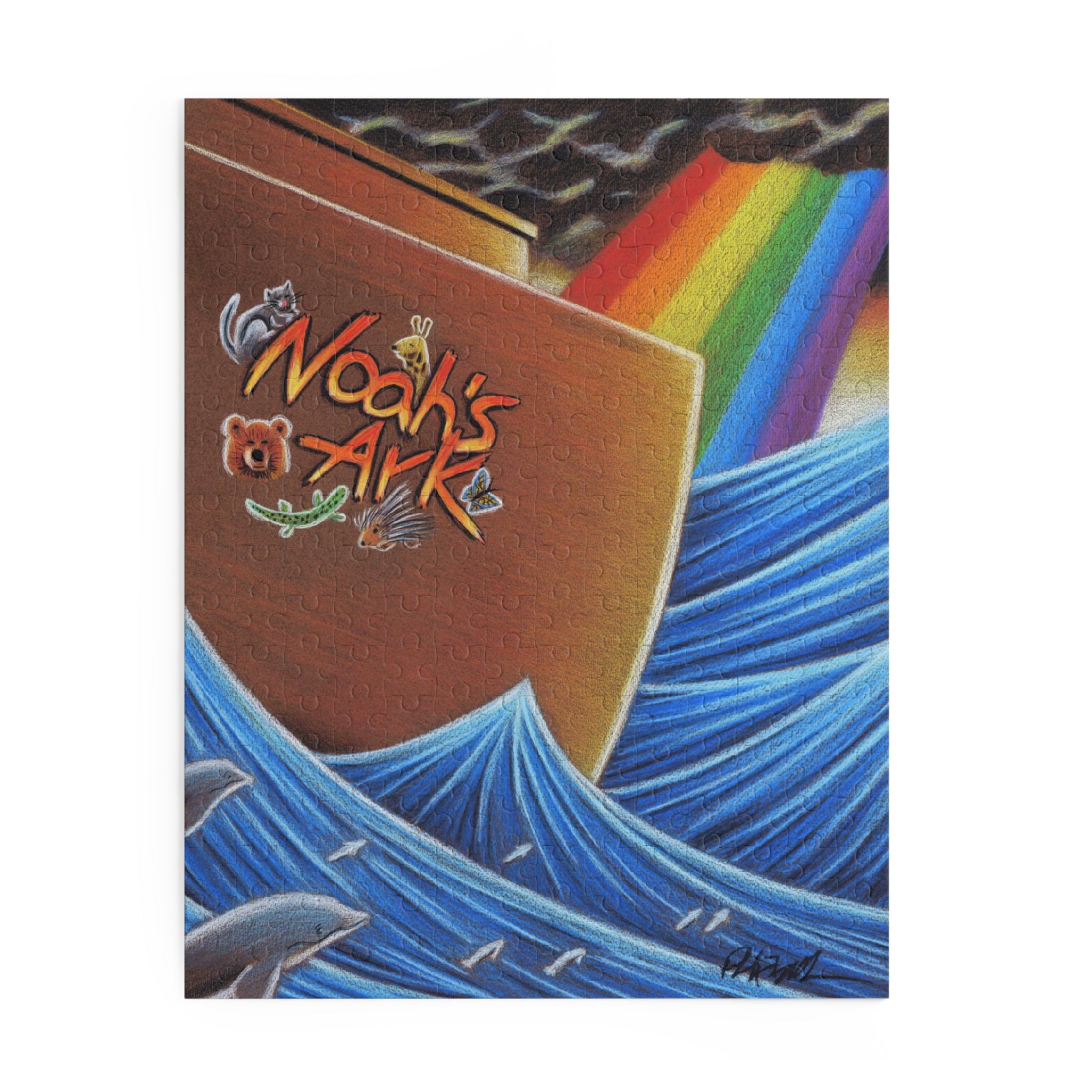 Noahs Ark Puzzle-Art for Gods Children