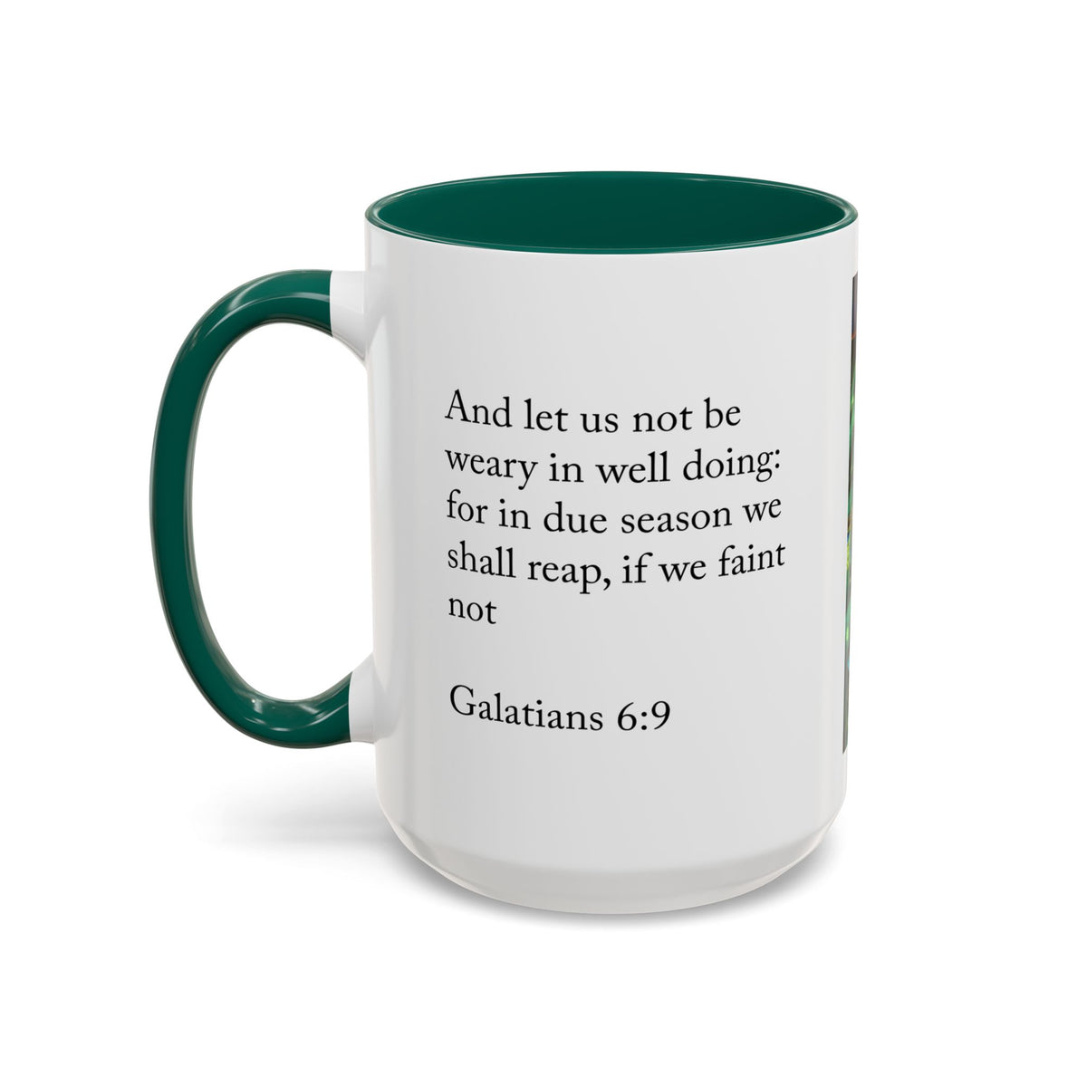 Weary Not Mug-Art for Gods Children