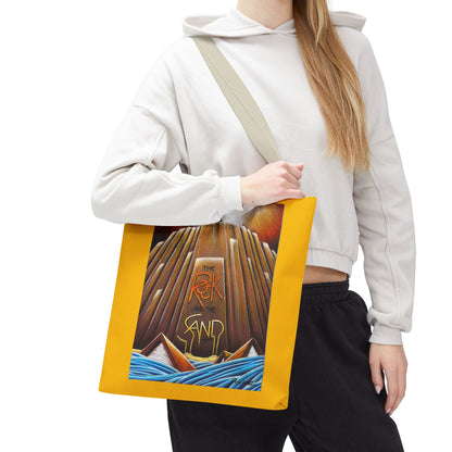 The Rock and the Sand - Tote Bag