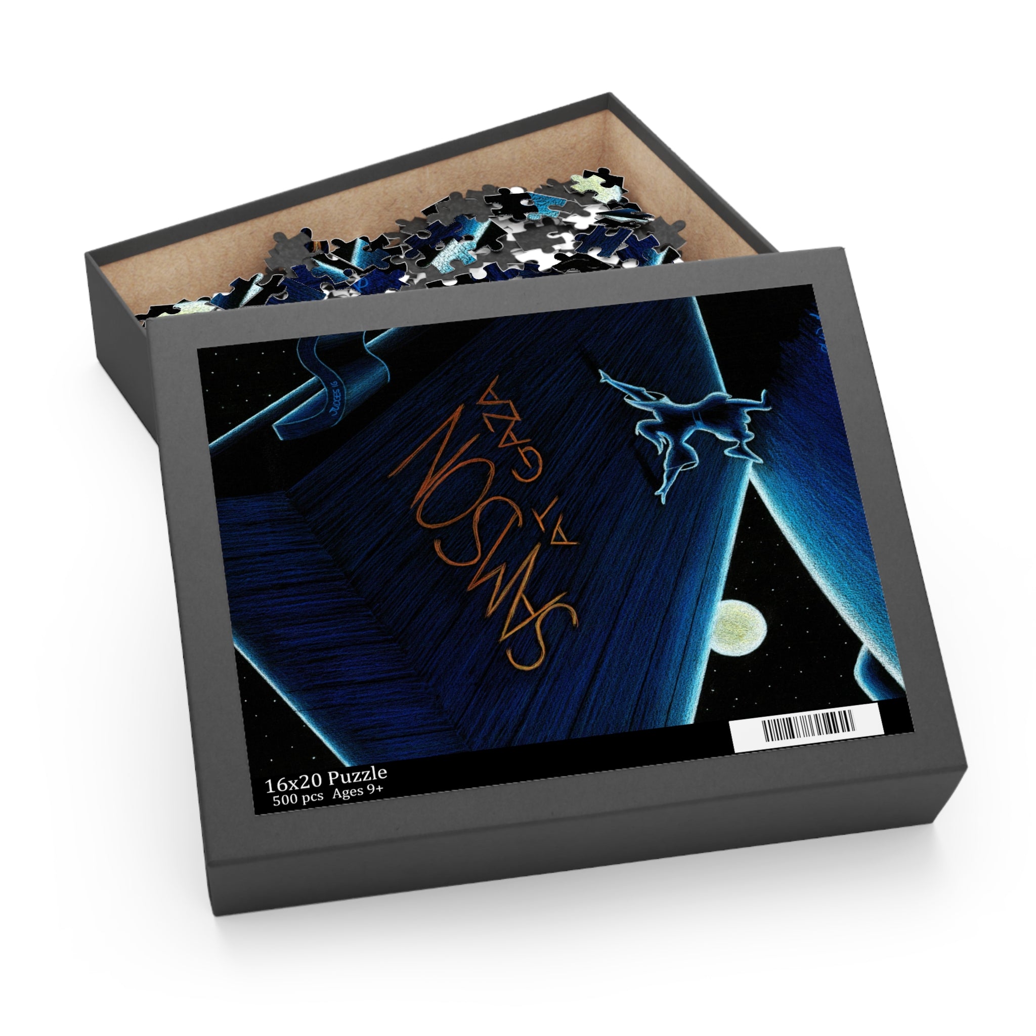 Samson at Gaza Puzzle-Art for Gods Children