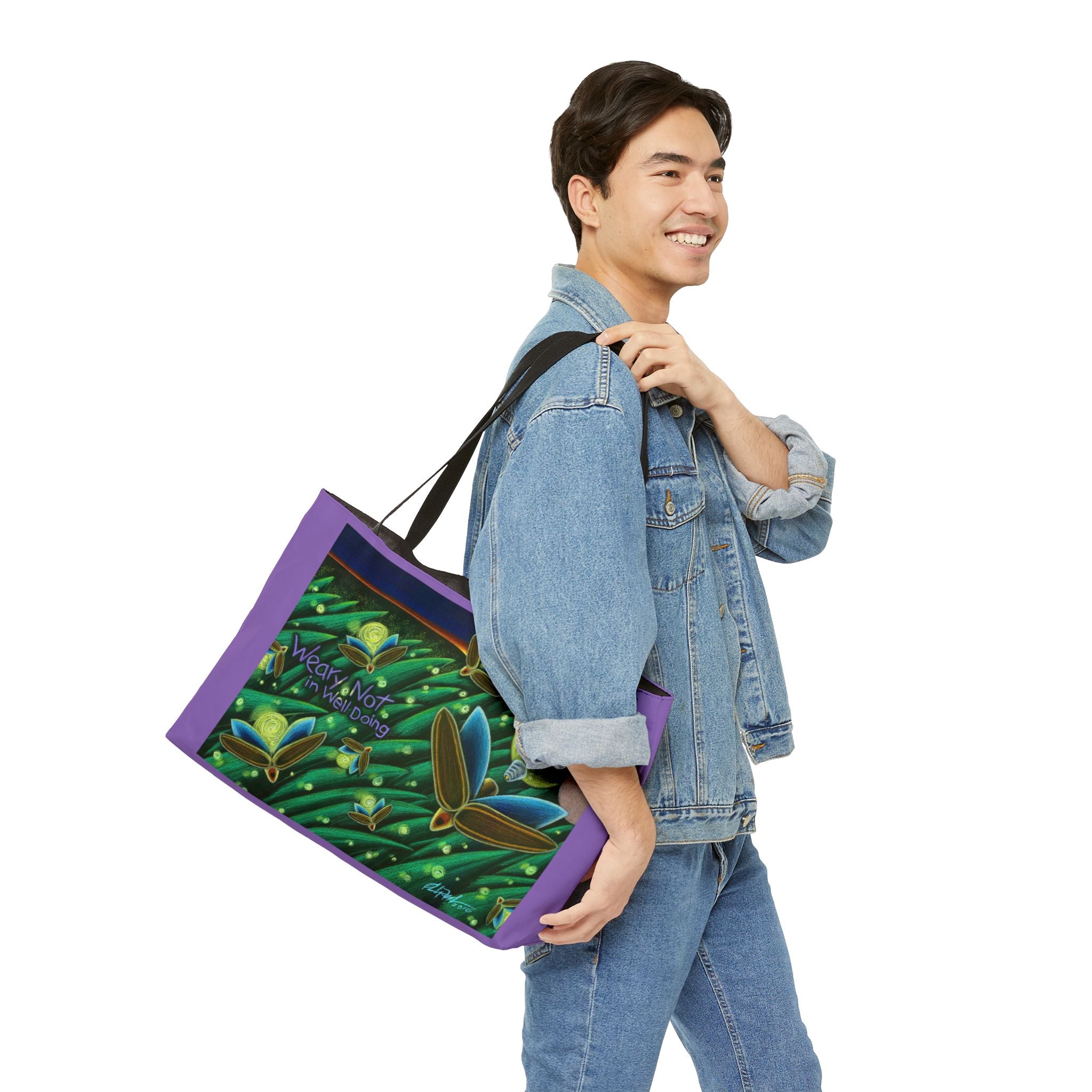 Weary Not - Weekender Tote Bag-Art for Gods Children